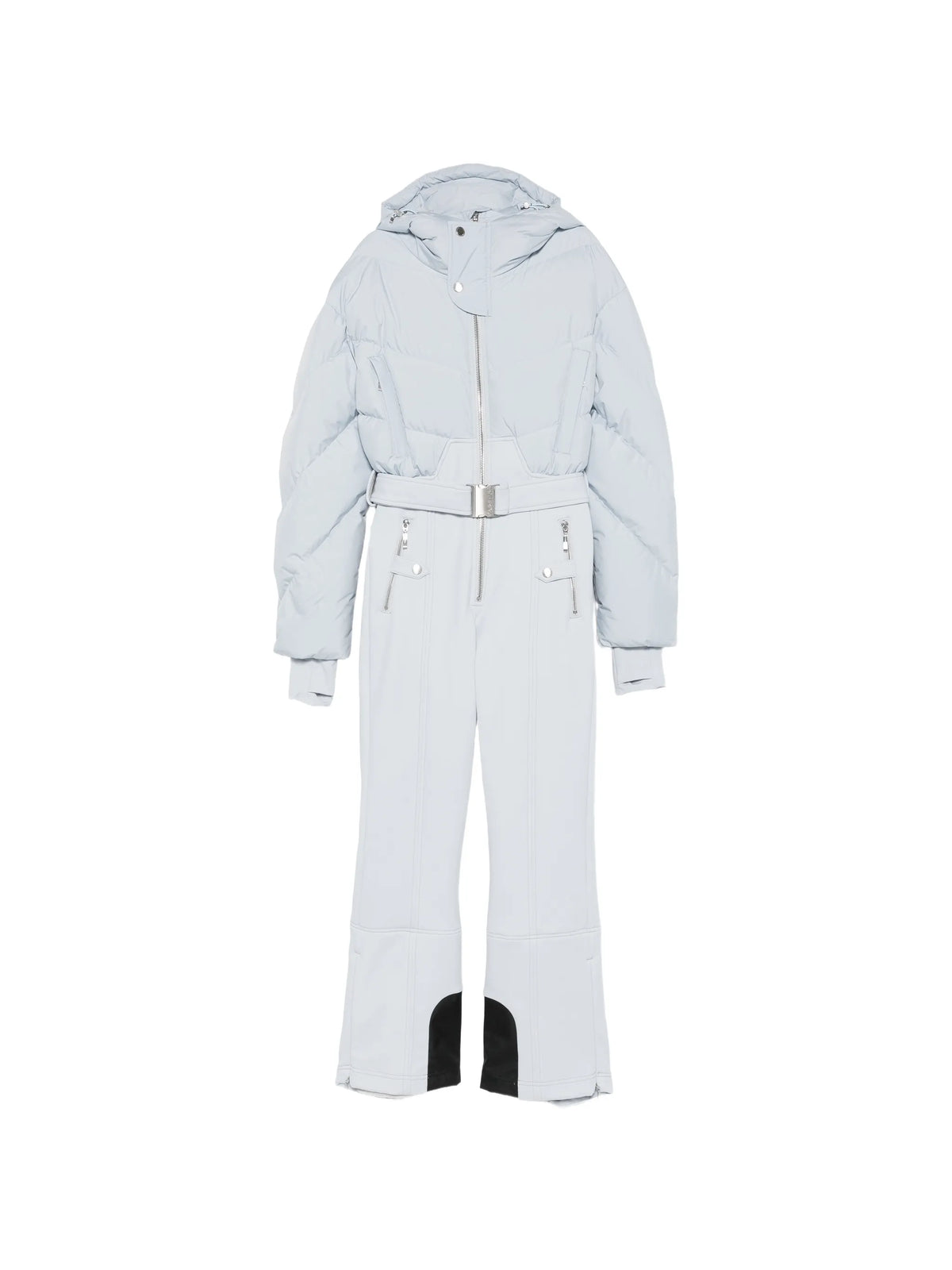 Ajax hooded quilted ski suit