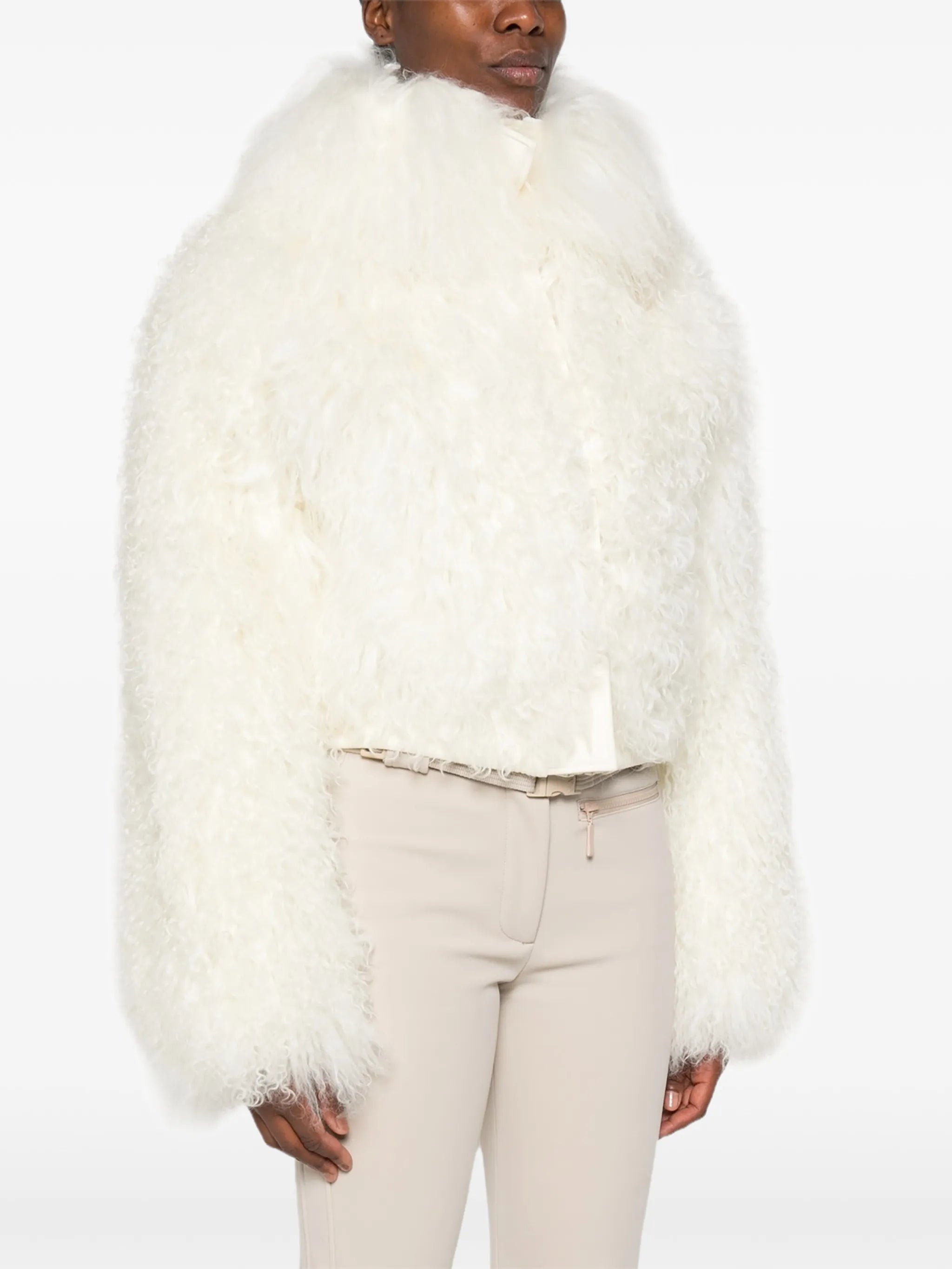 Nozawa shearling ski jacket