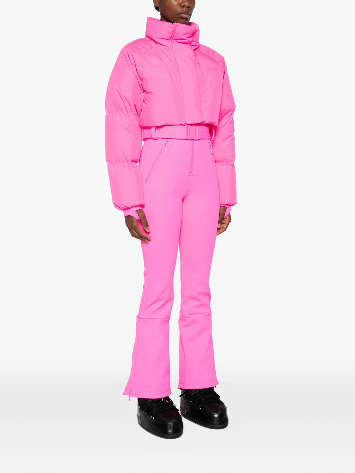 Myoko belted ski suit