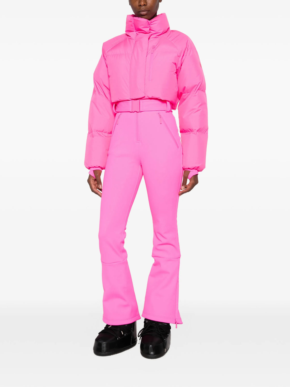 Myoko belted ski suit