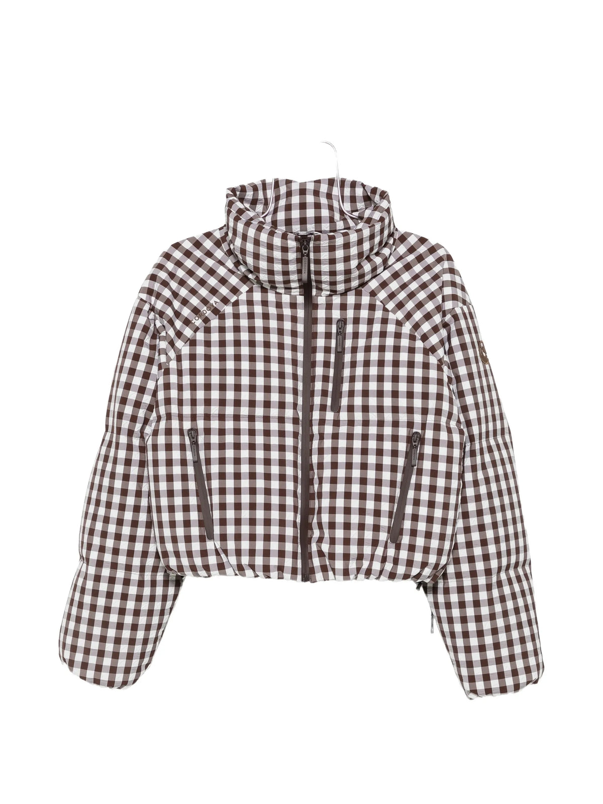 Cortina gingham-print jacket