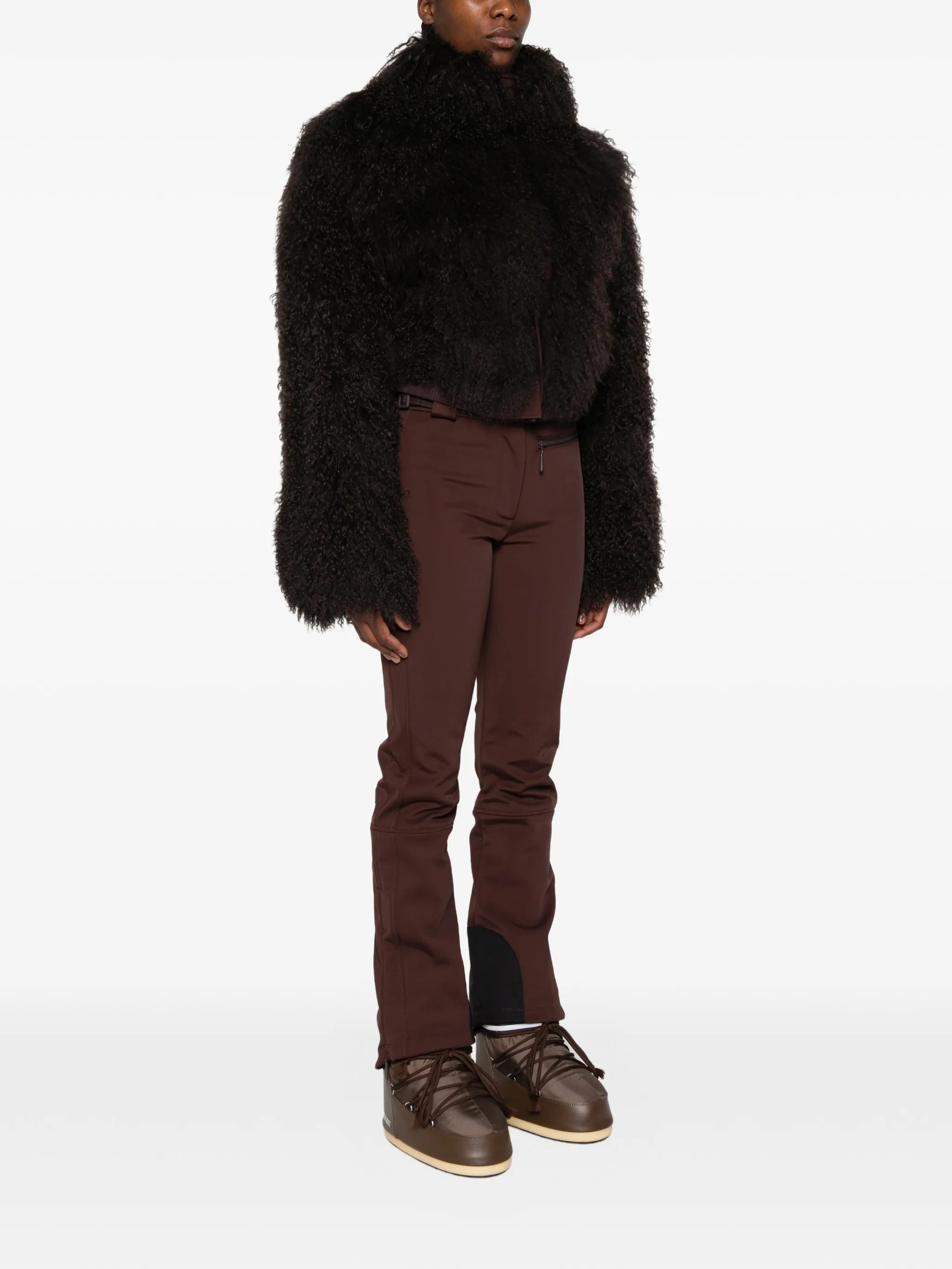 Nozawa shearling ski jacket