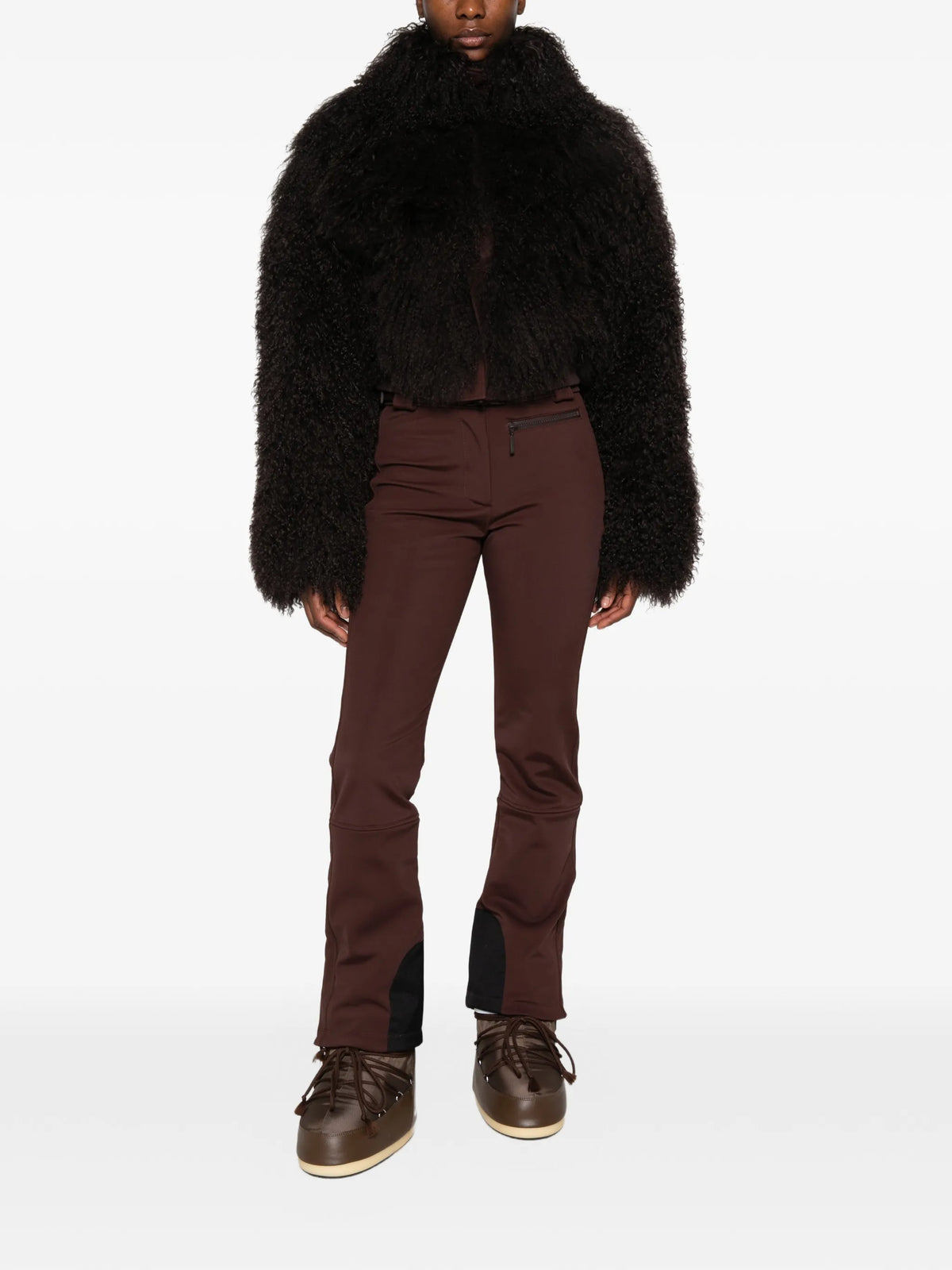 Nozawa shearling ski jacket