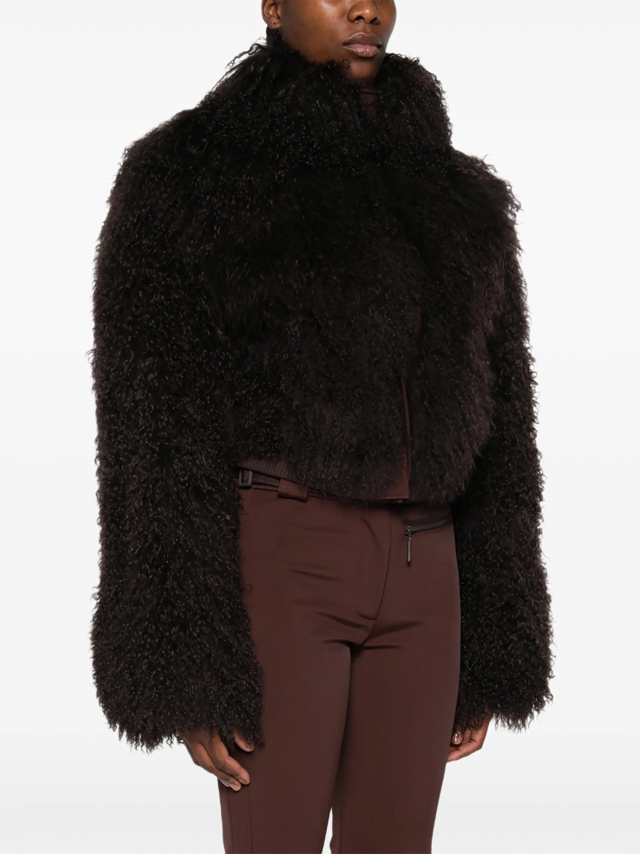 Nozawa shearling ski jacket