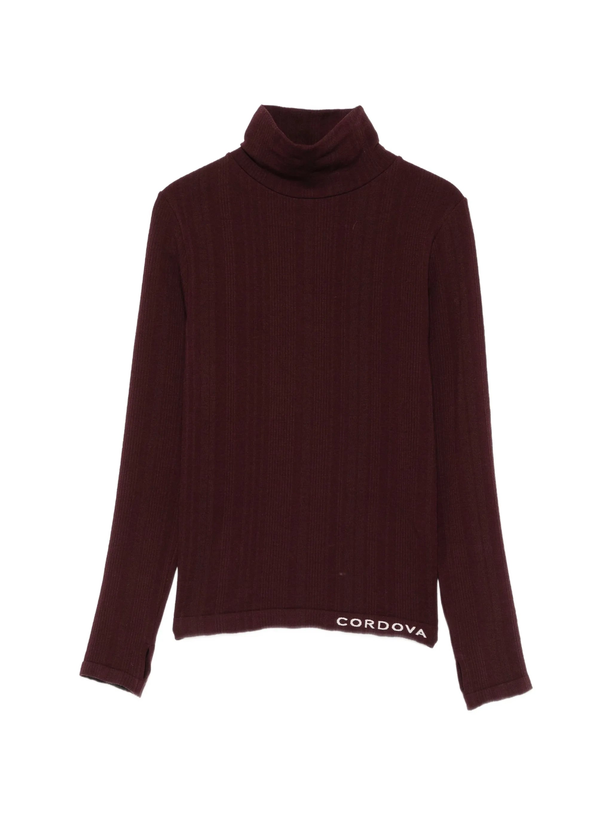 ribbed-knit top