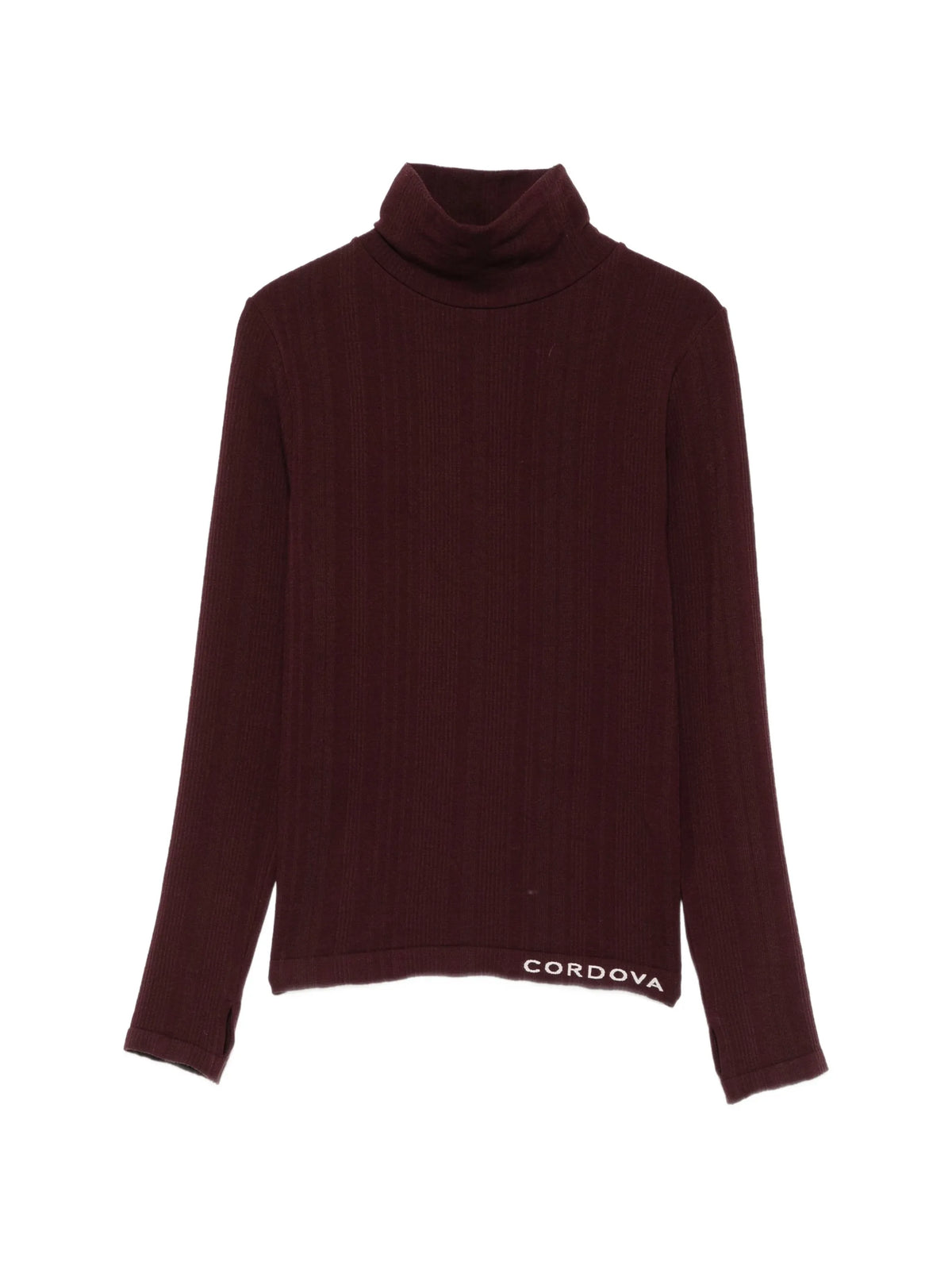 ribbed-knit top