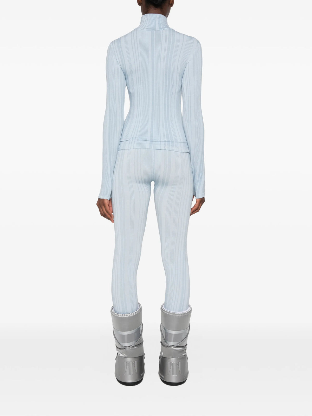 Soleil ribbed-knit top