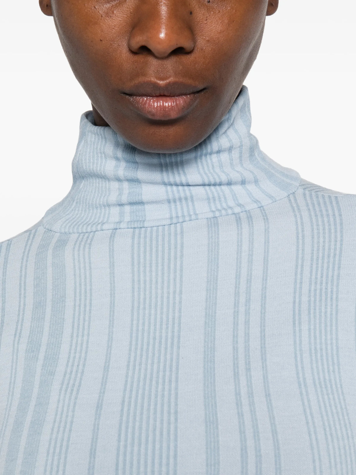 Soleil ribbed-knit top
