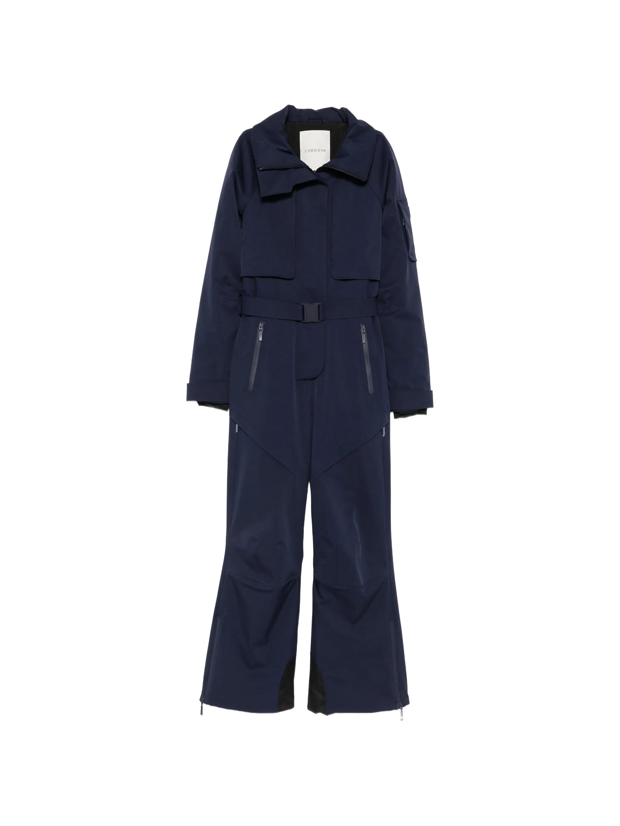 Volta belted ski suit