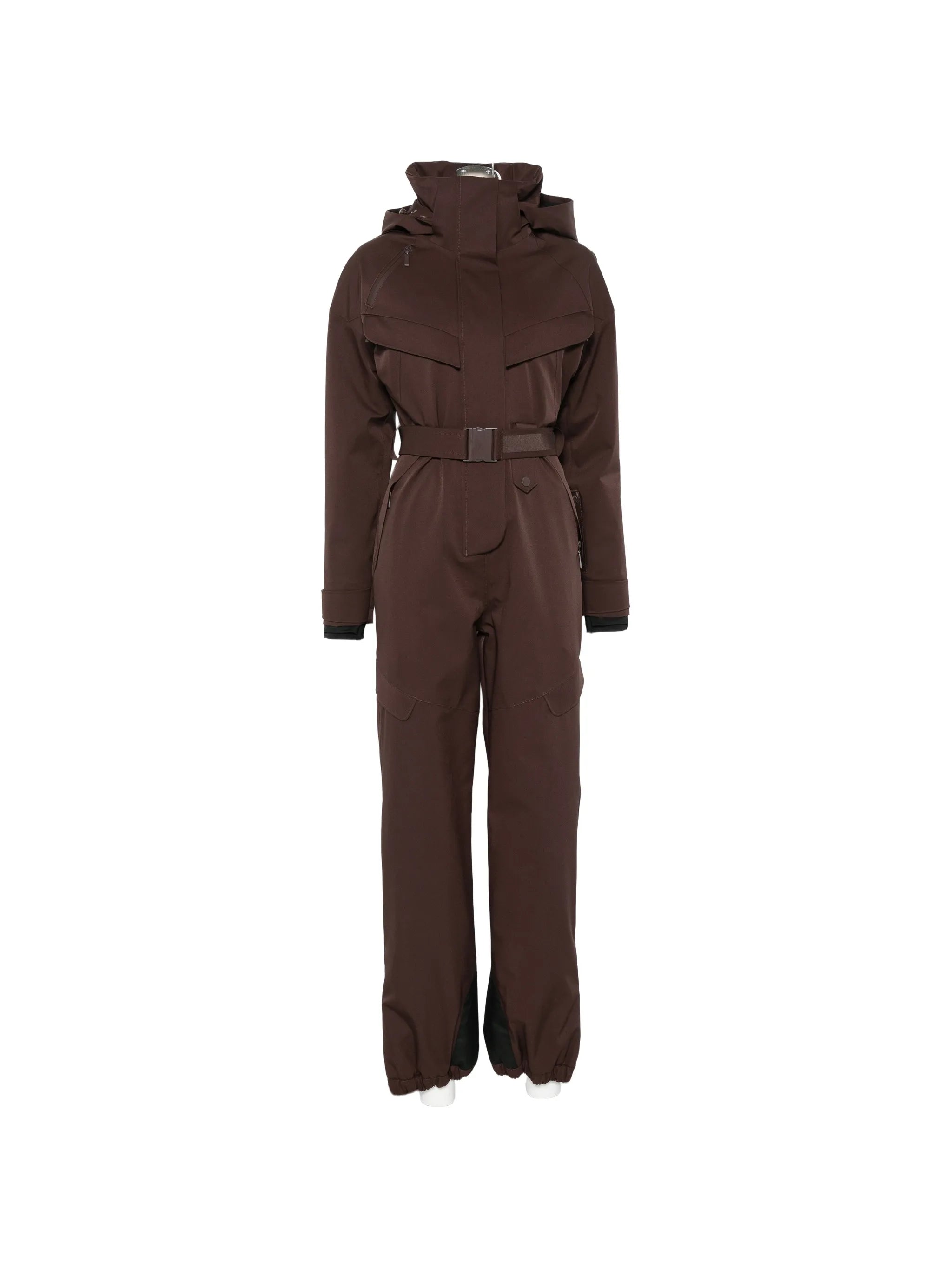 Apex belted ski suit