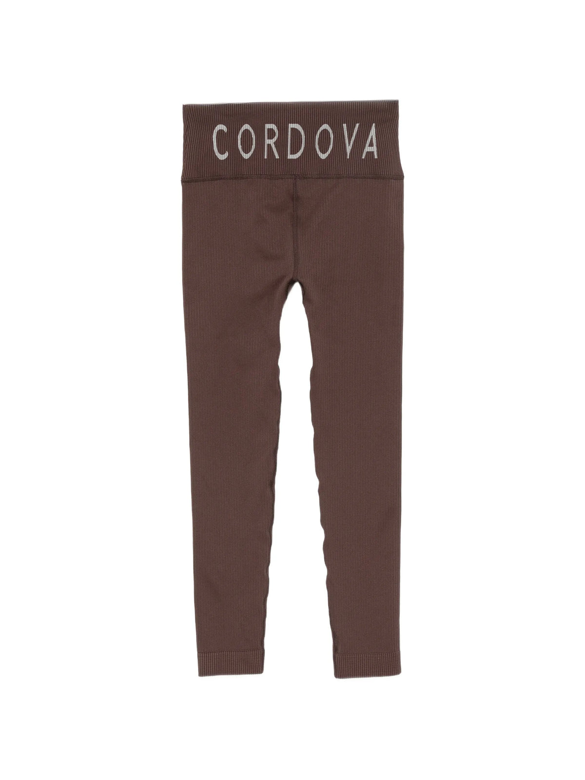 Cordova logo-waistband ribbed leggings