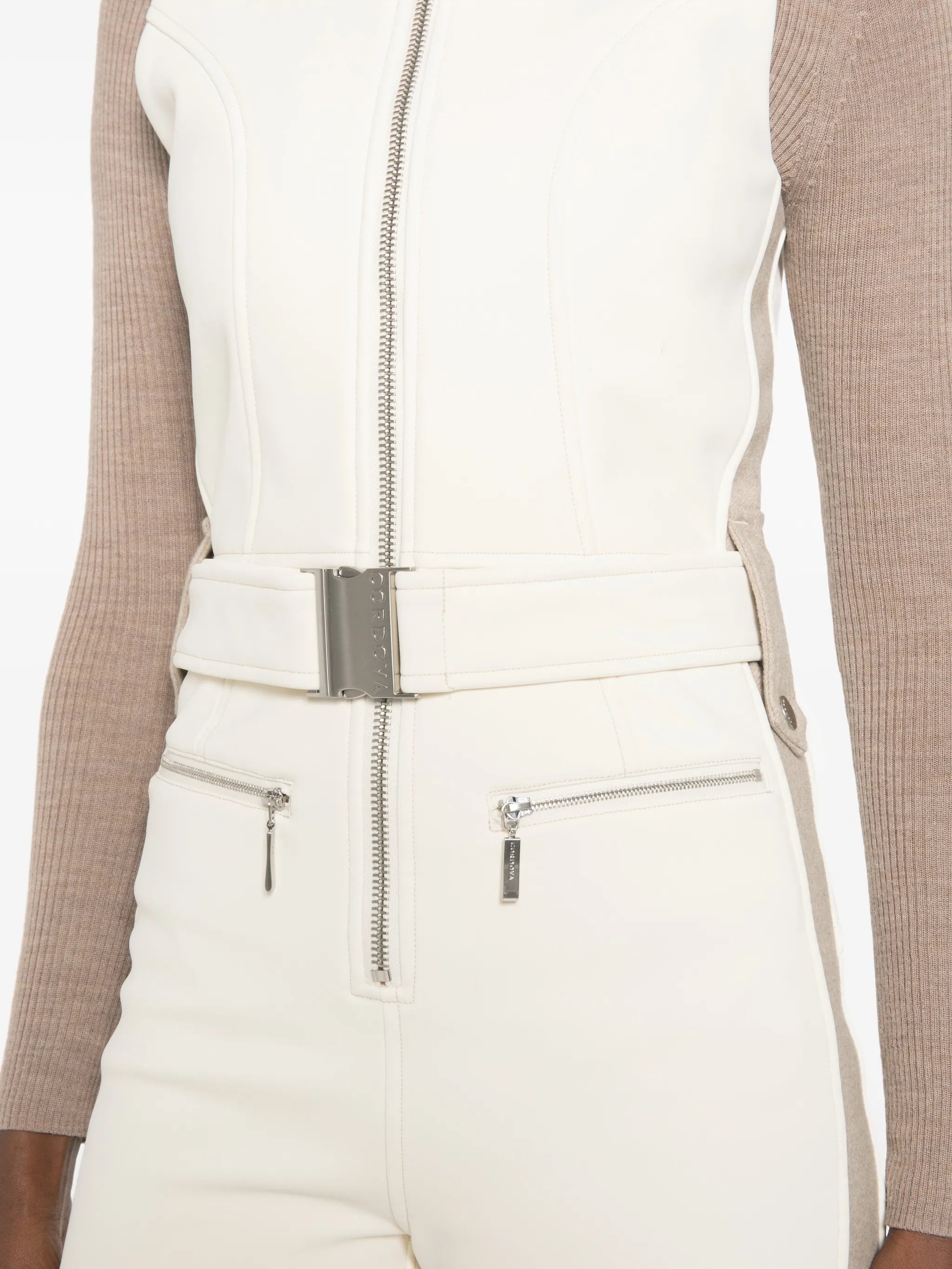 Hana sleeveless ski suit