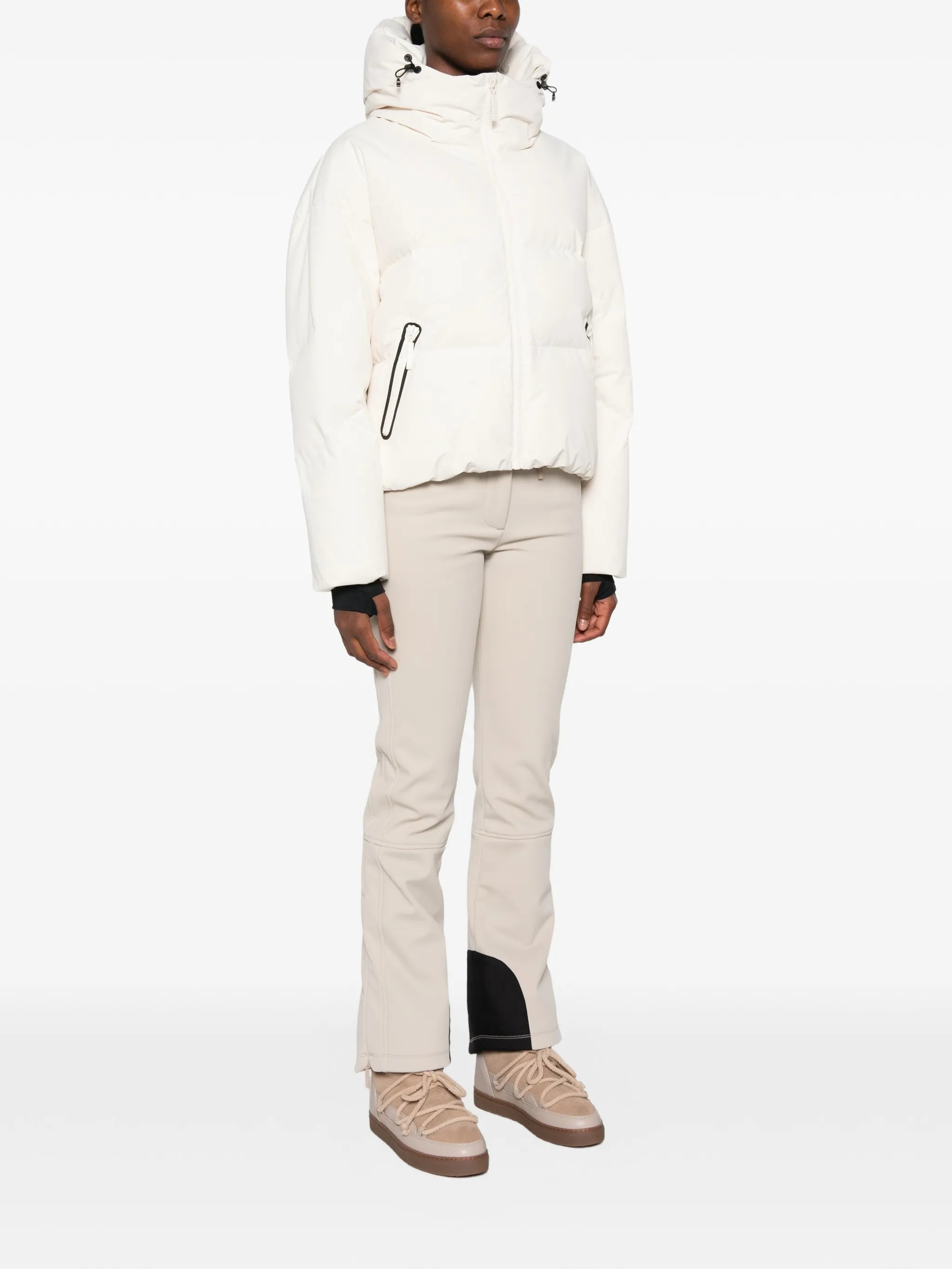 Meribel hooded puffer jacket
