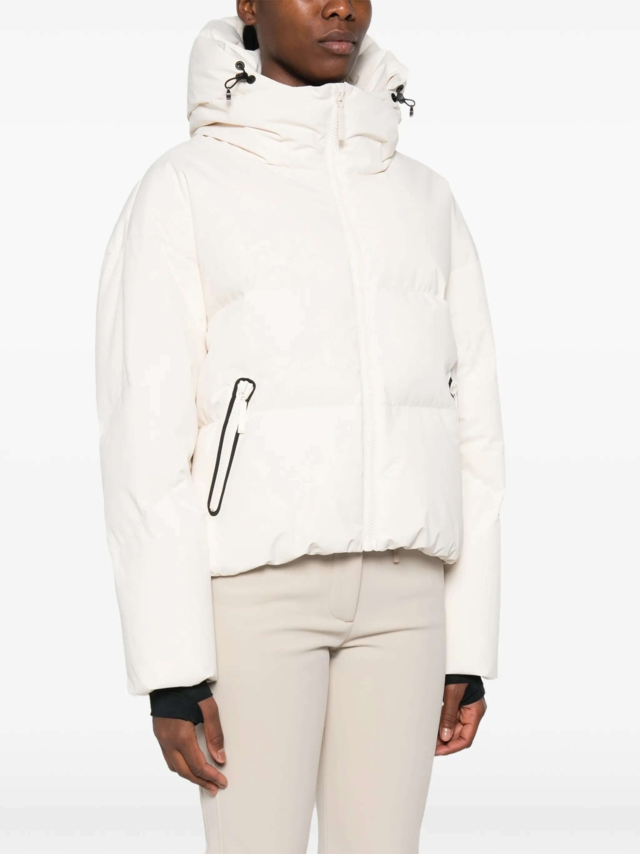 Meribel hooded puffer jacket