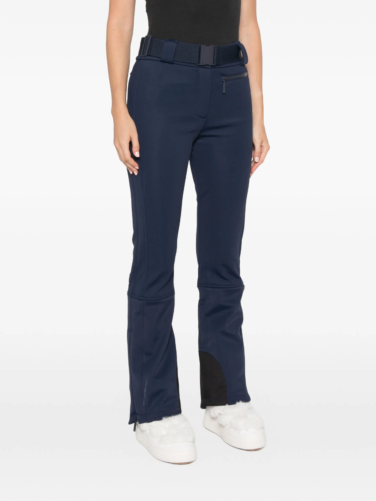 belted ski pants