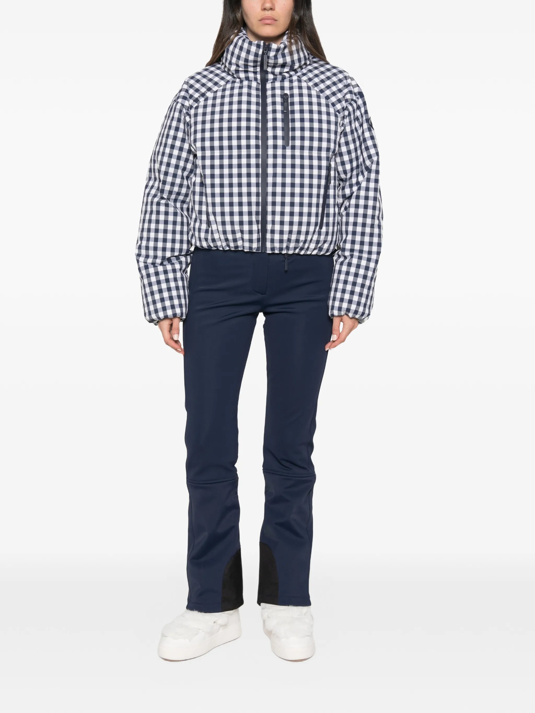 belted ski pants