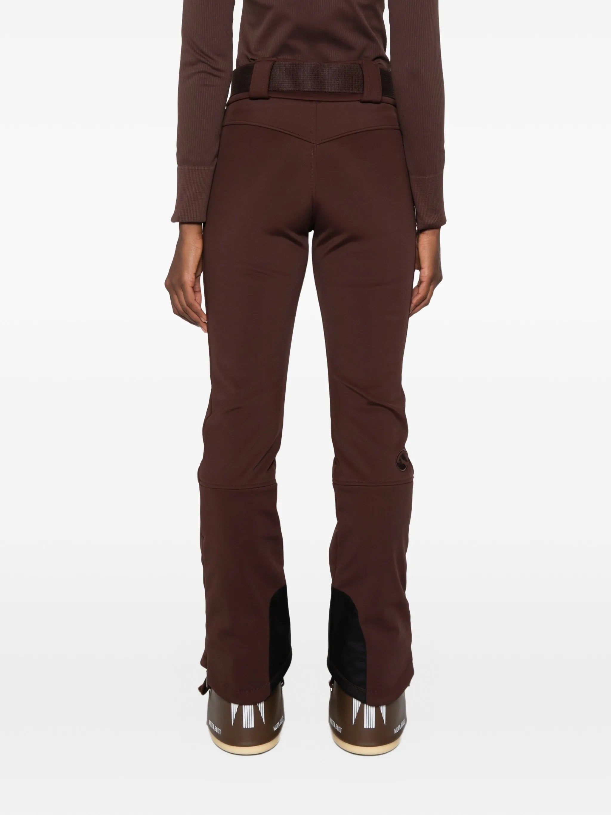 belted ski pants