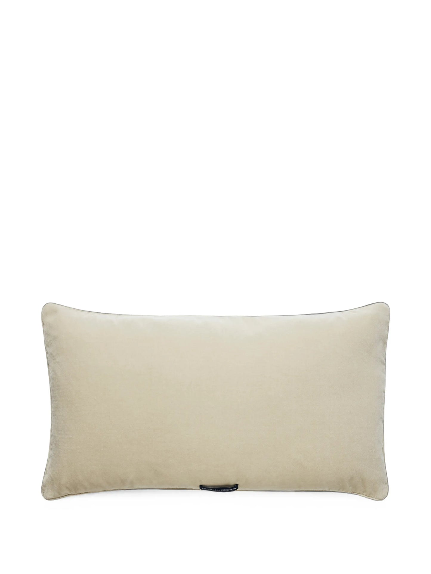Florence patchwork velvet cushion