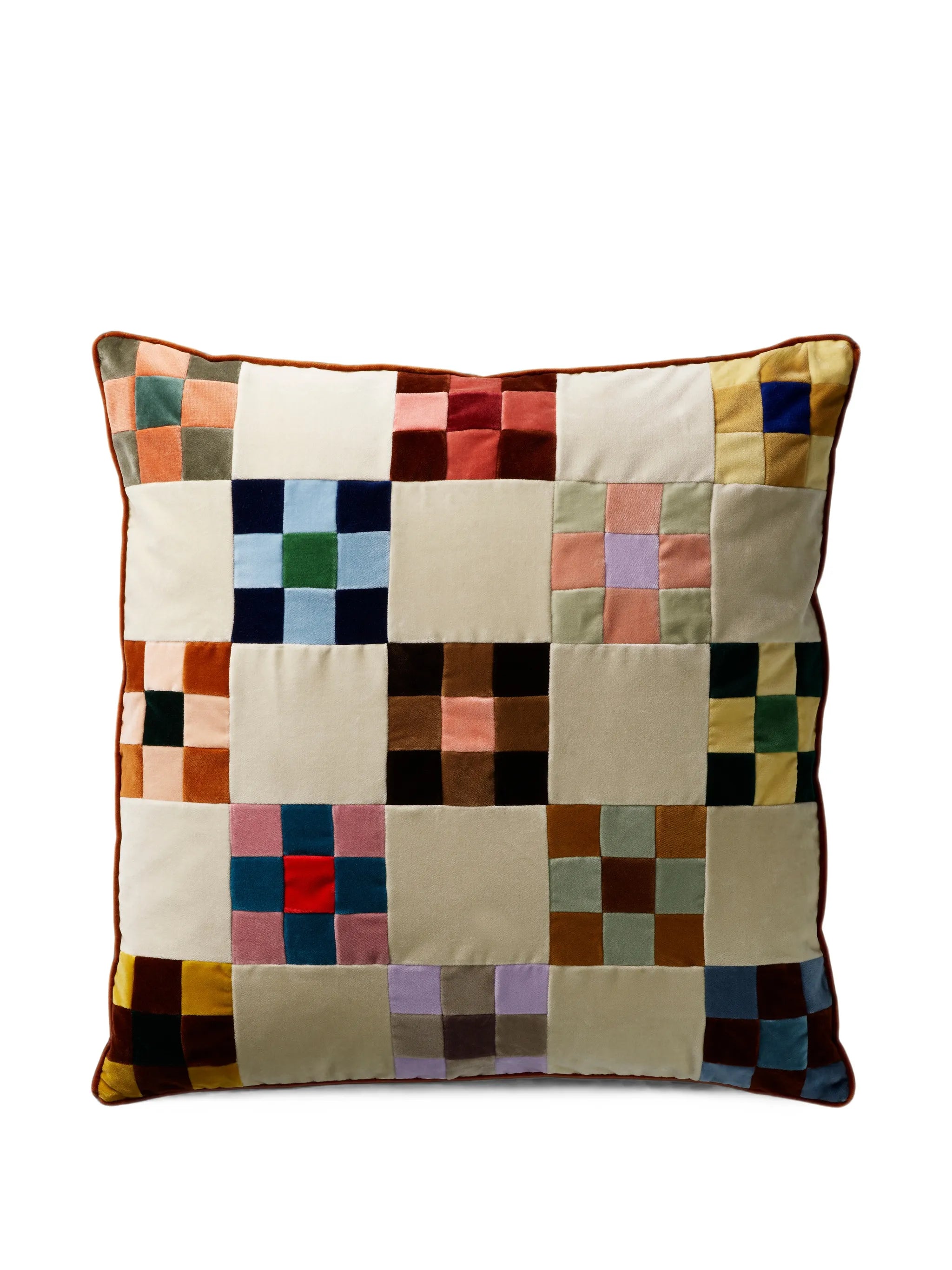 Eyla patchwork cushion