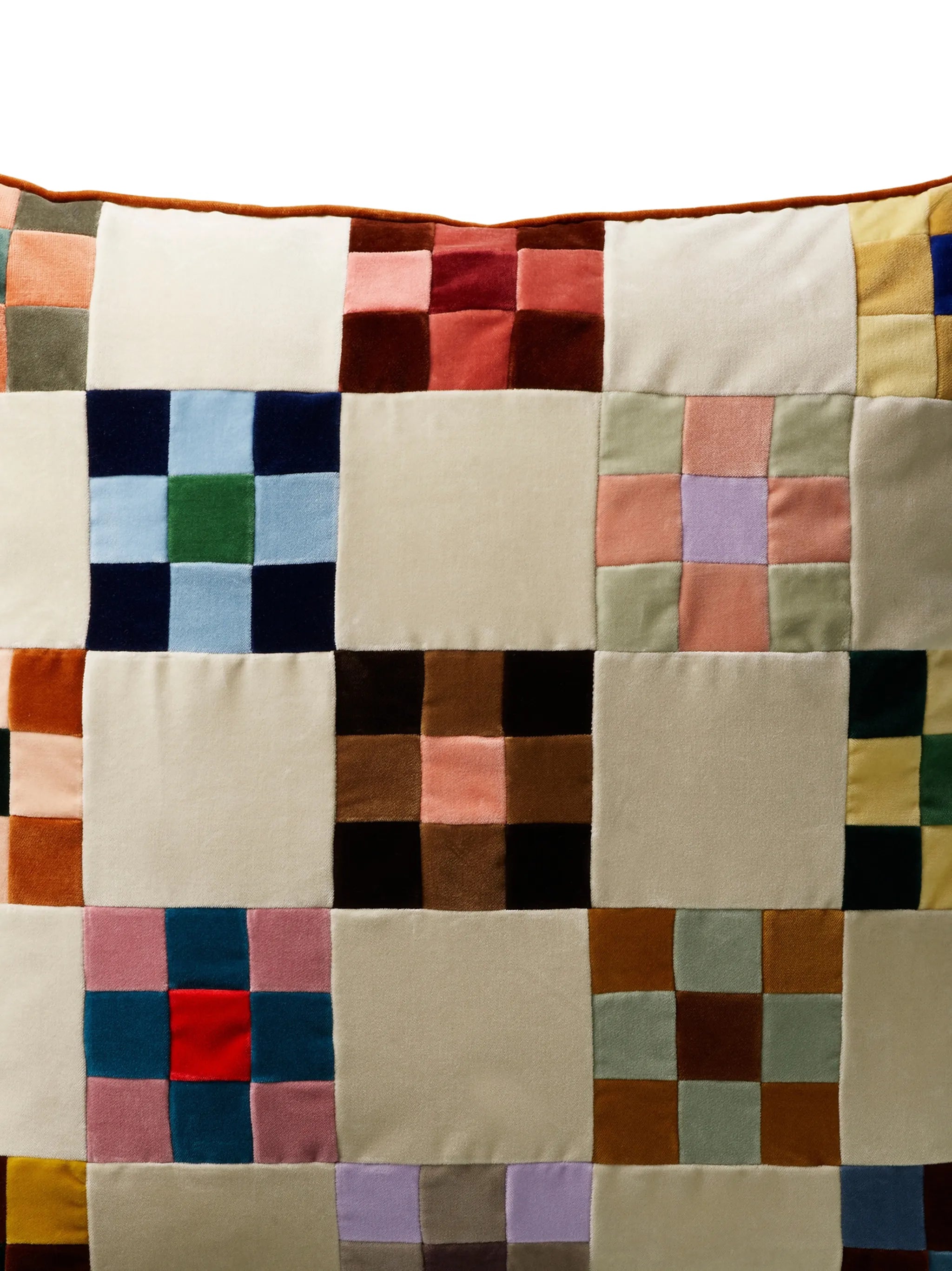 Eyla patchwork cushion