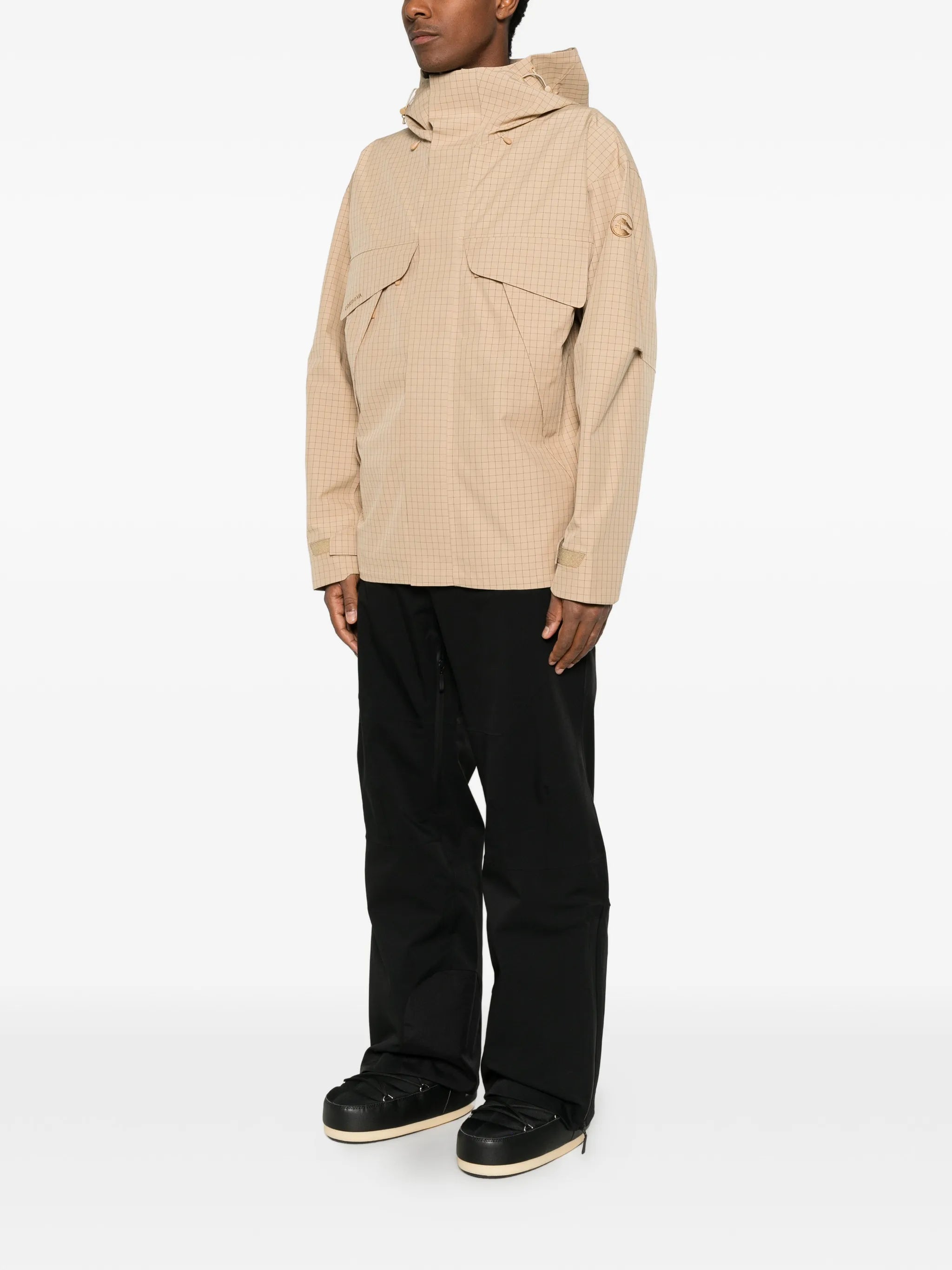 check Felsen shell jacket