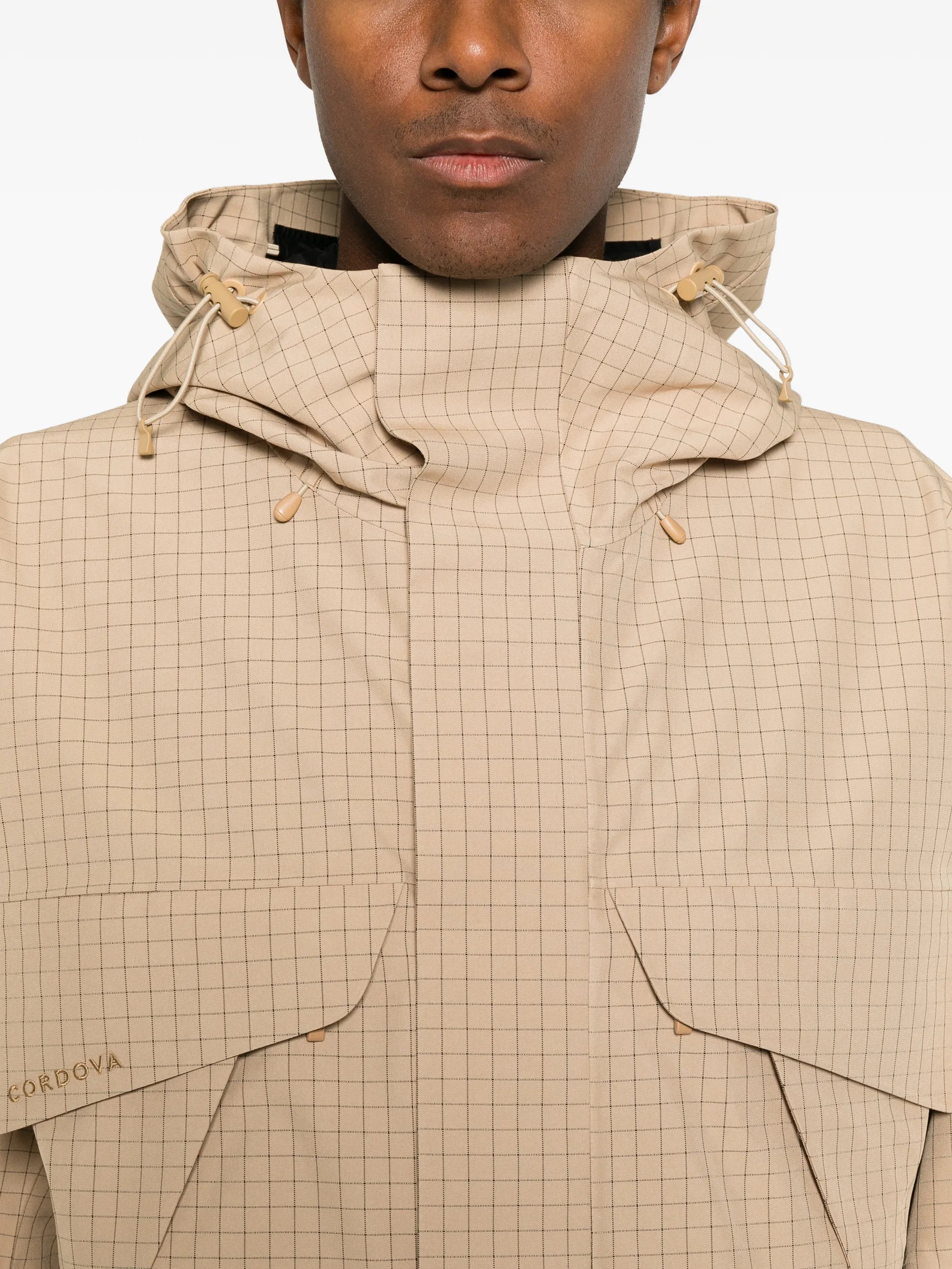 check Felsen shell jacket