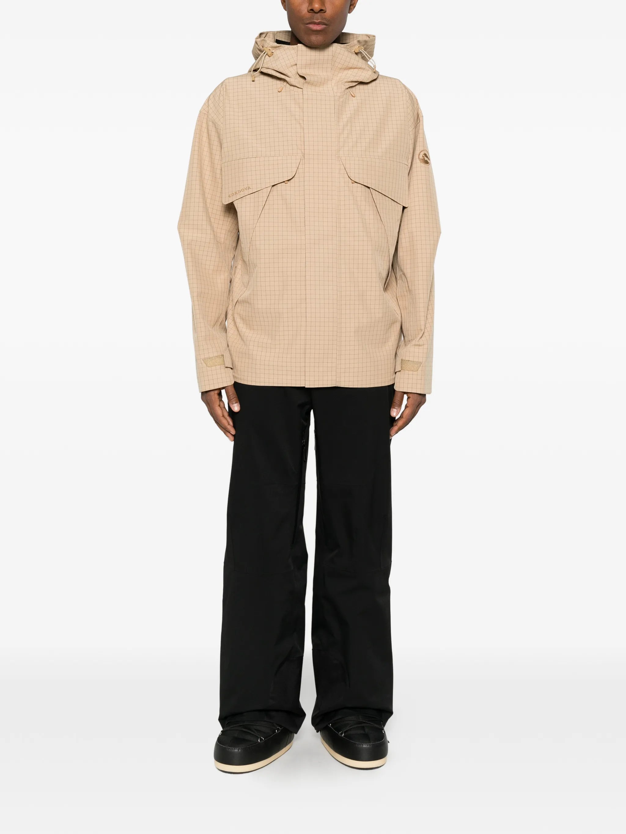 check Felsen shell jacket
