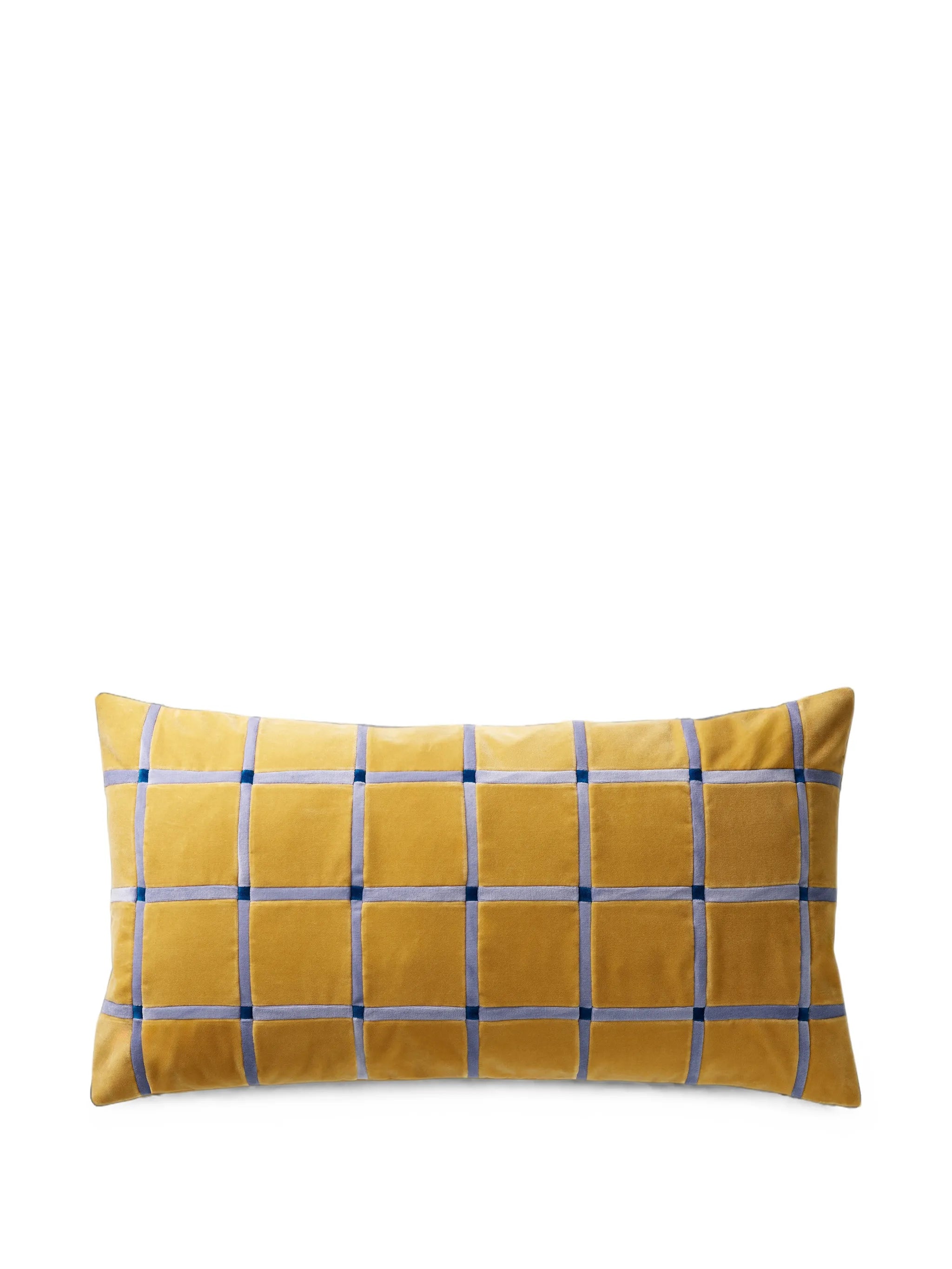 Athena checked cushion