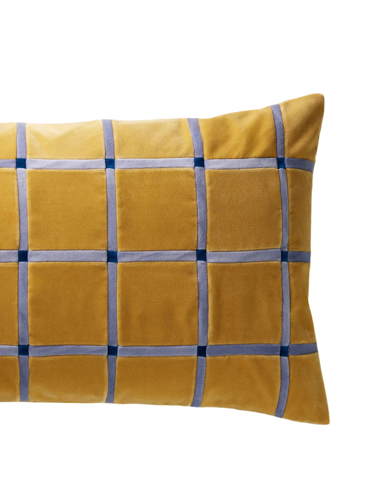 Athena checked cushion