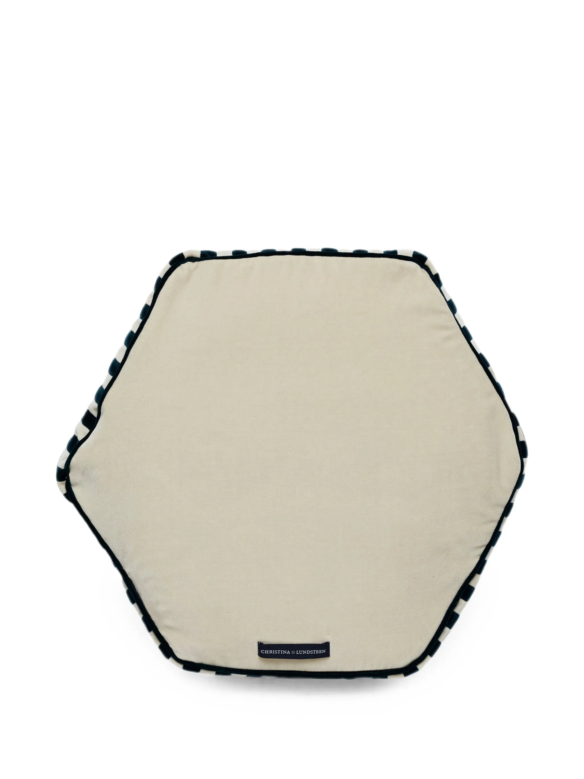 Jasmine striped cushion