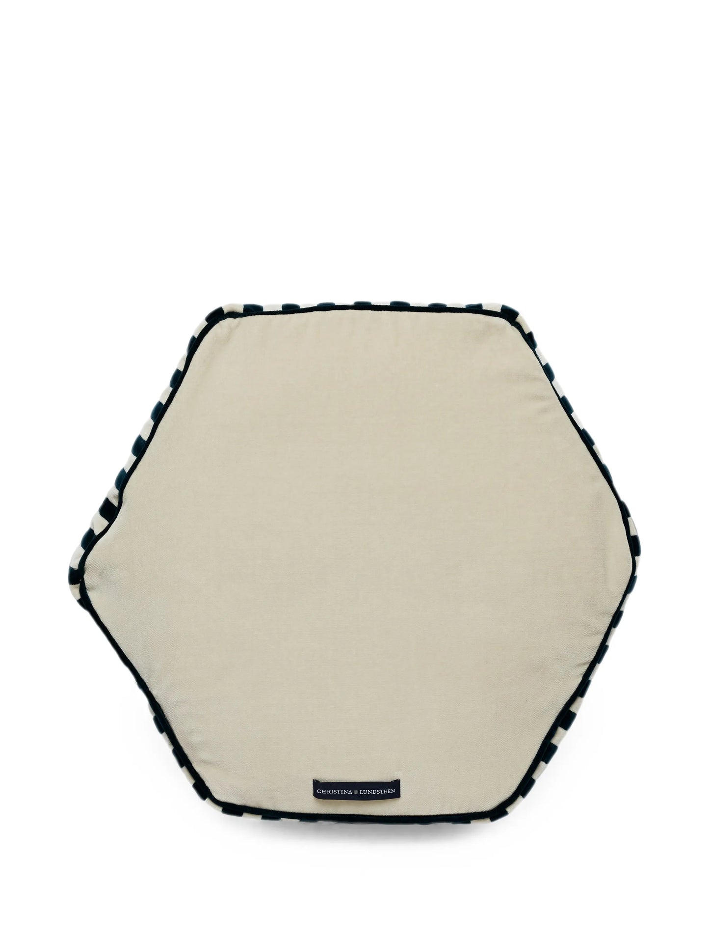 Jasmine striped cushion