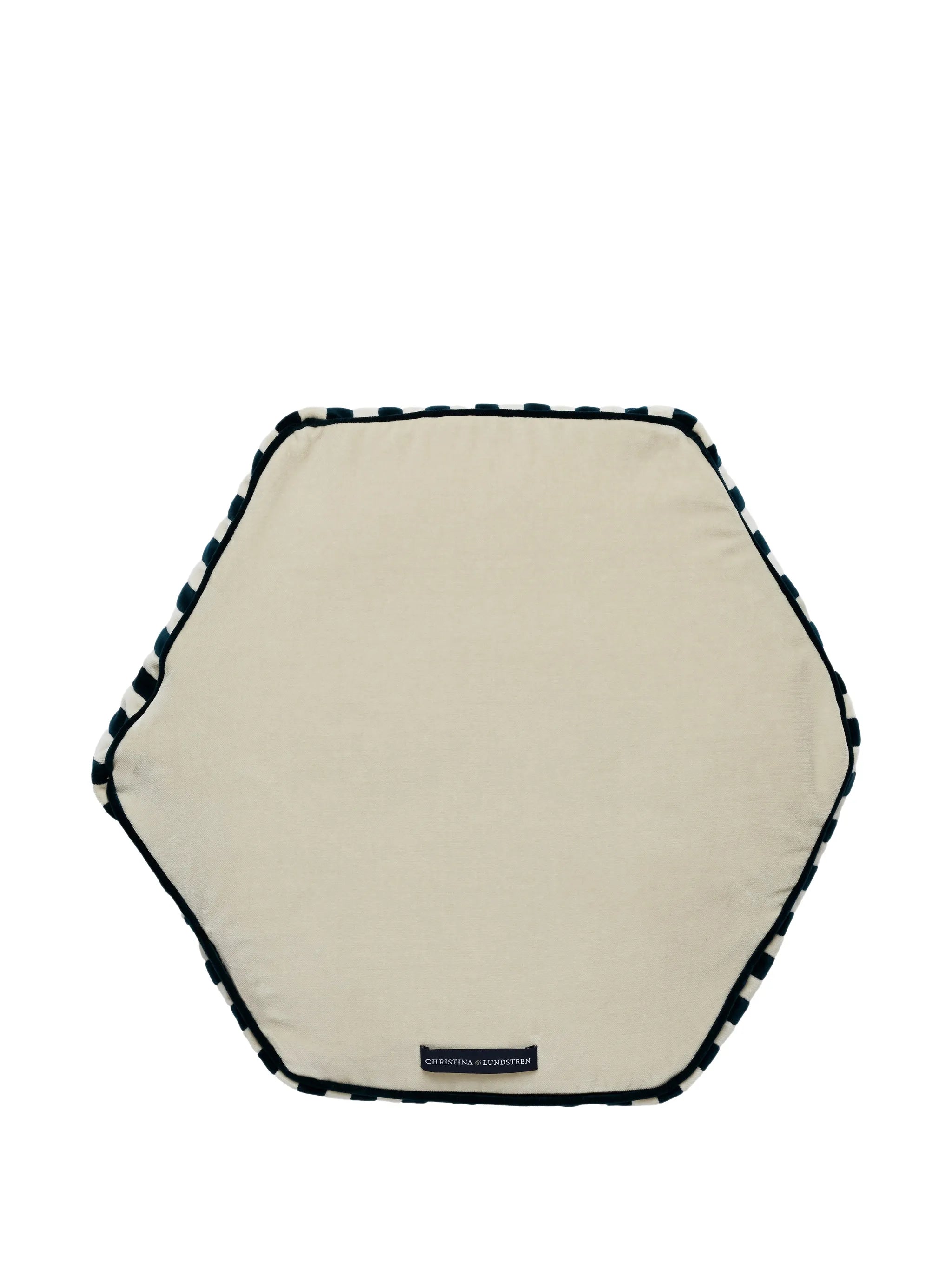 Jasmine striped cushion