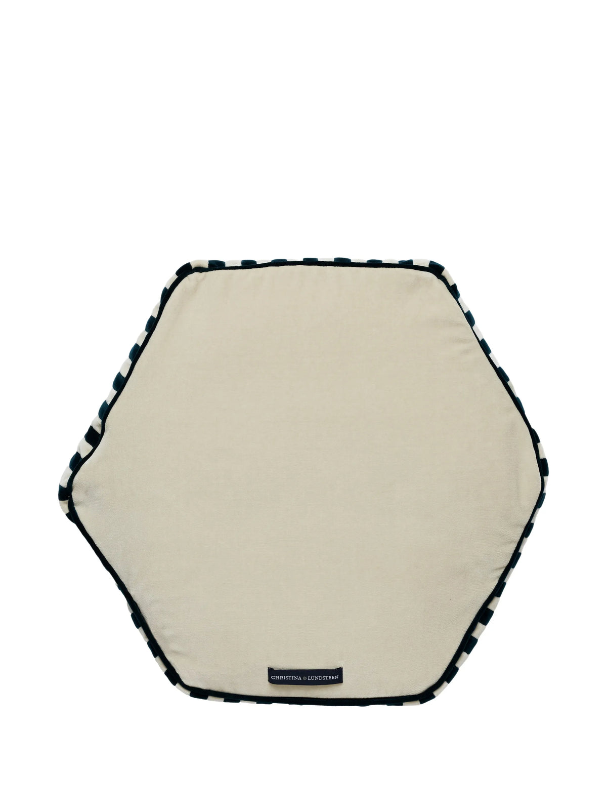 Jasmine striped cushion
