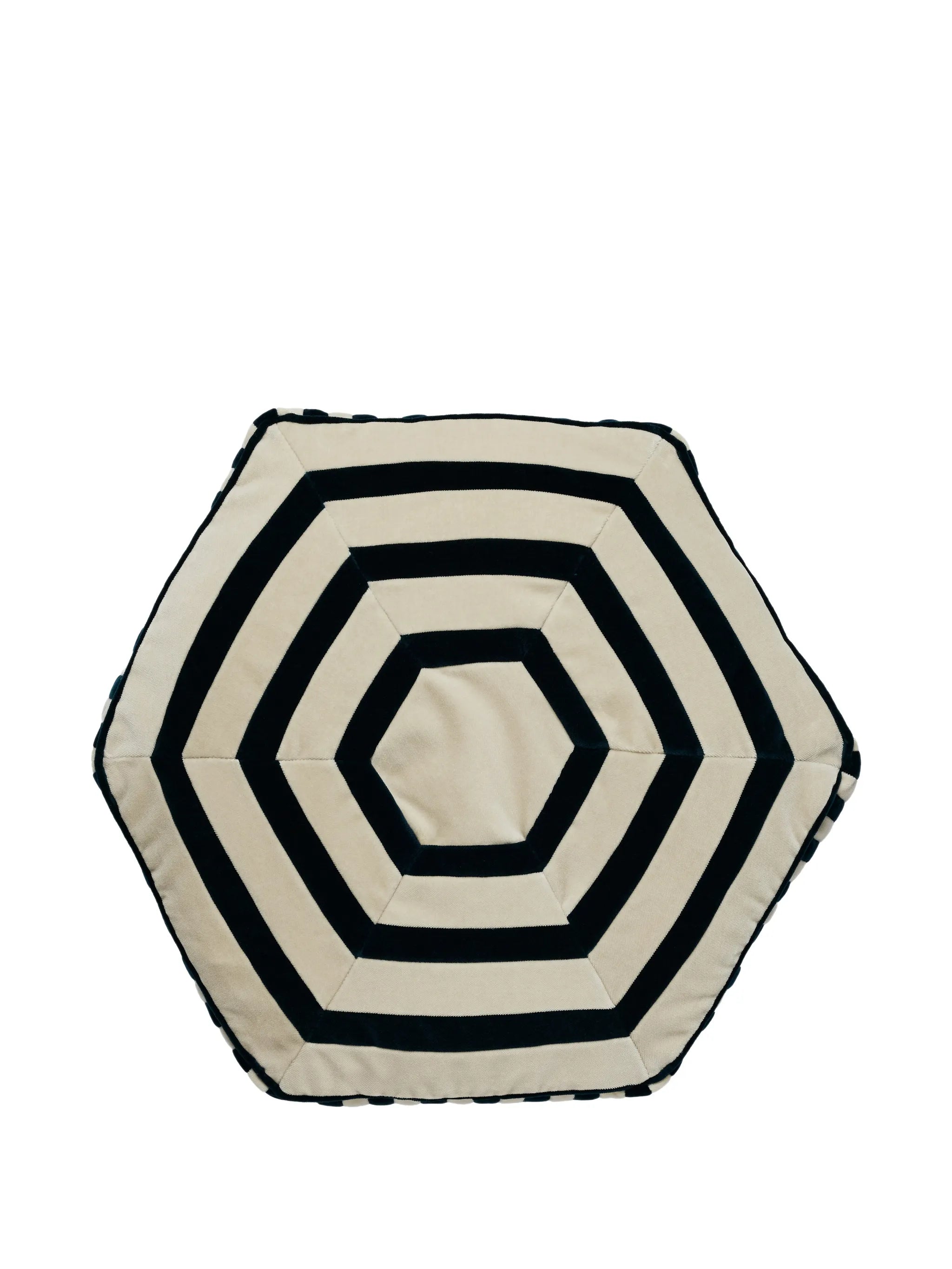 Jasmine striped cushion
