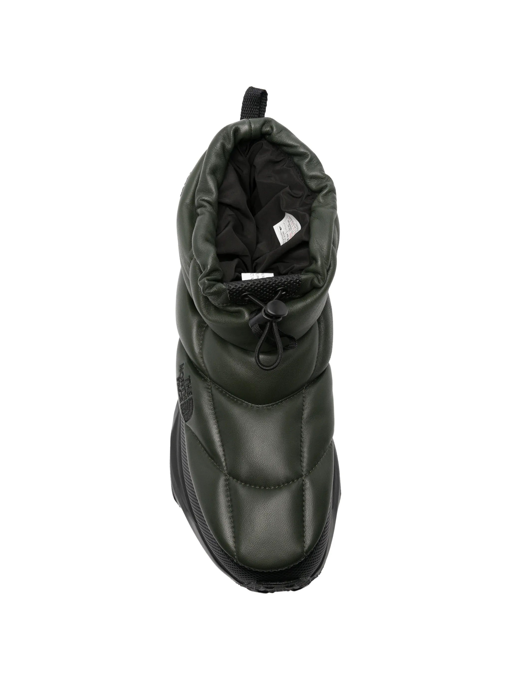 leather pack bootie hybrid