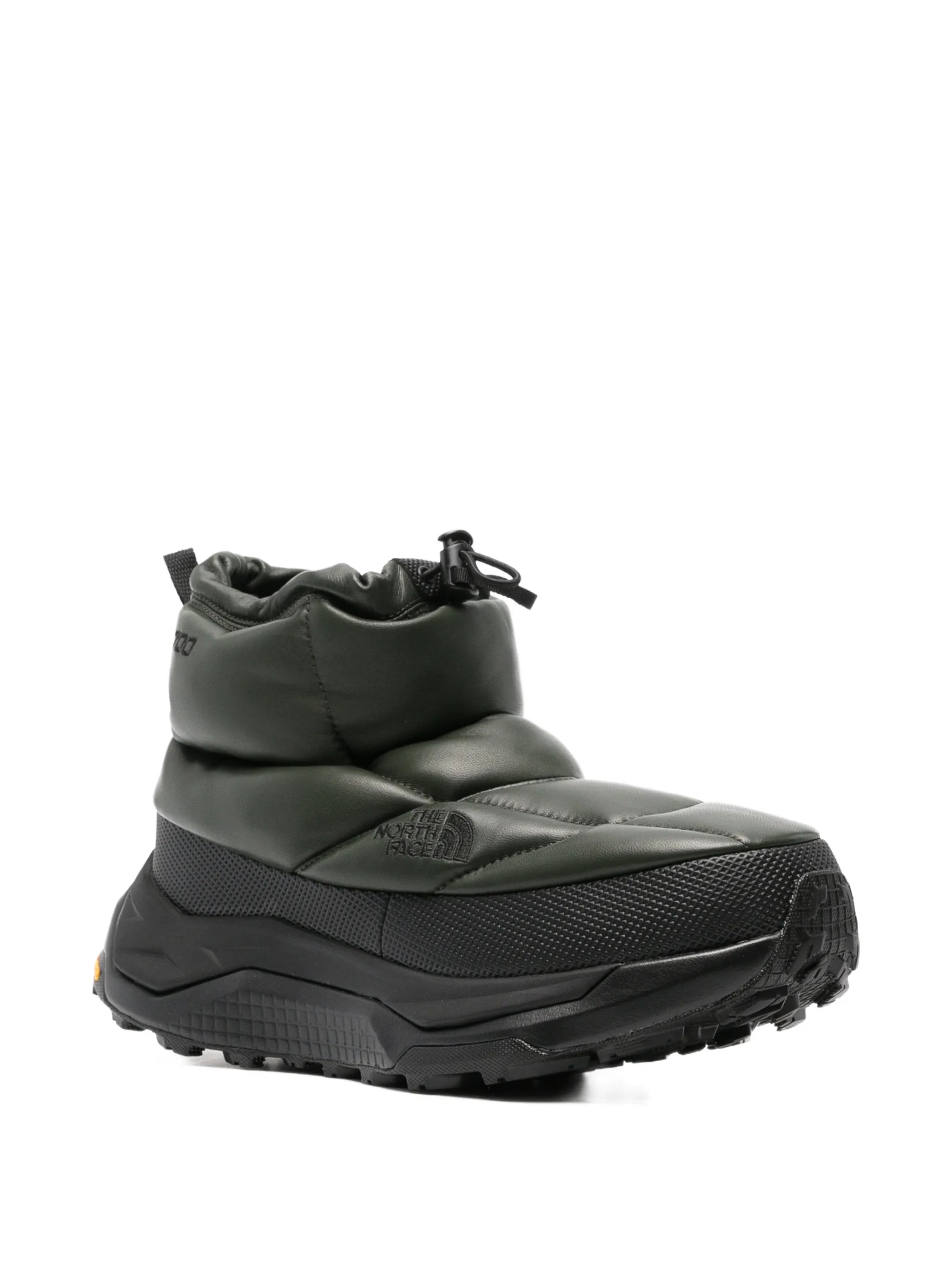 leather pack bootie hybrid