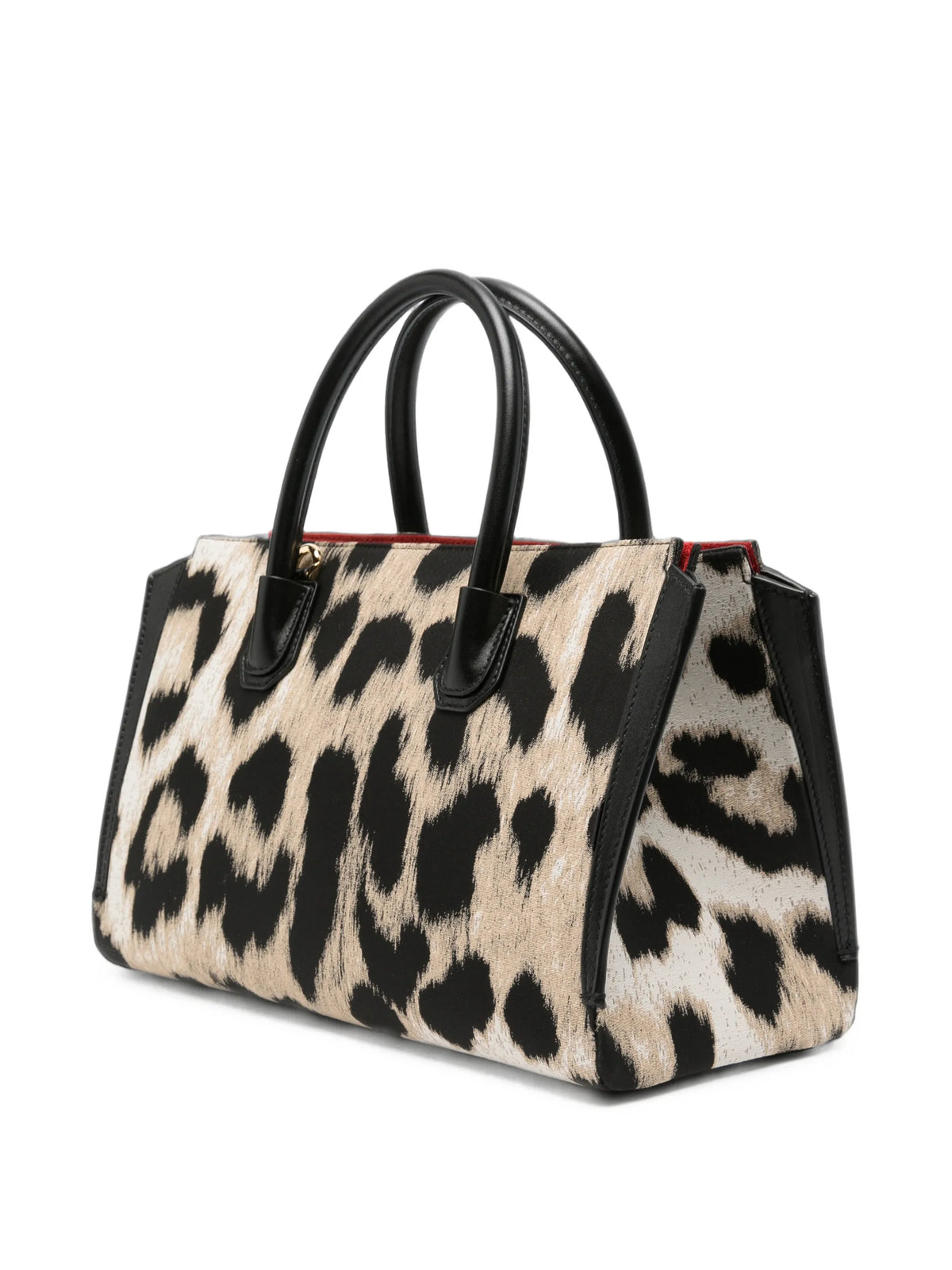 small Antigona Catchall leopard-print tote bag
