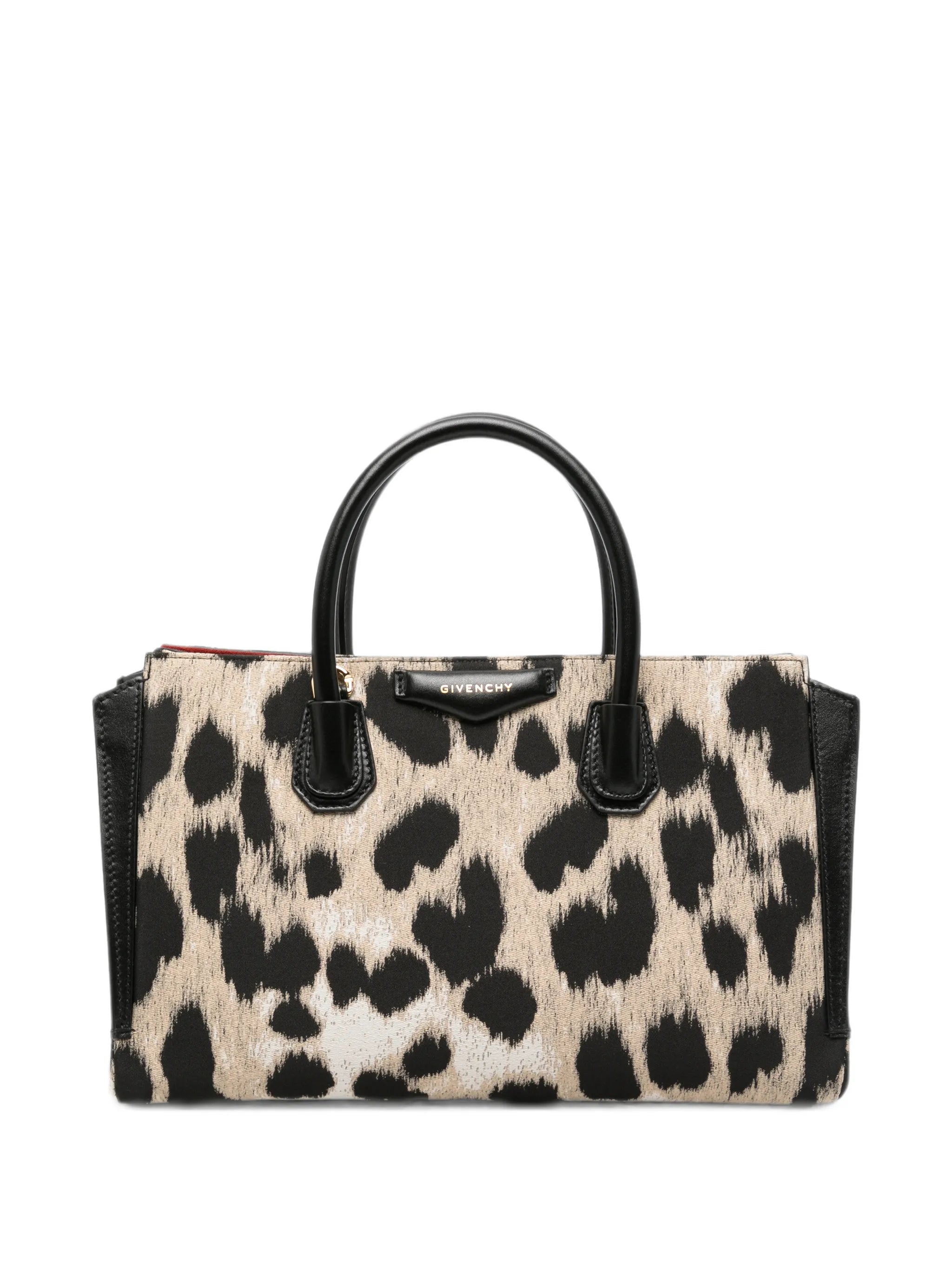 small Antigona Catchall leopard-print tote bag