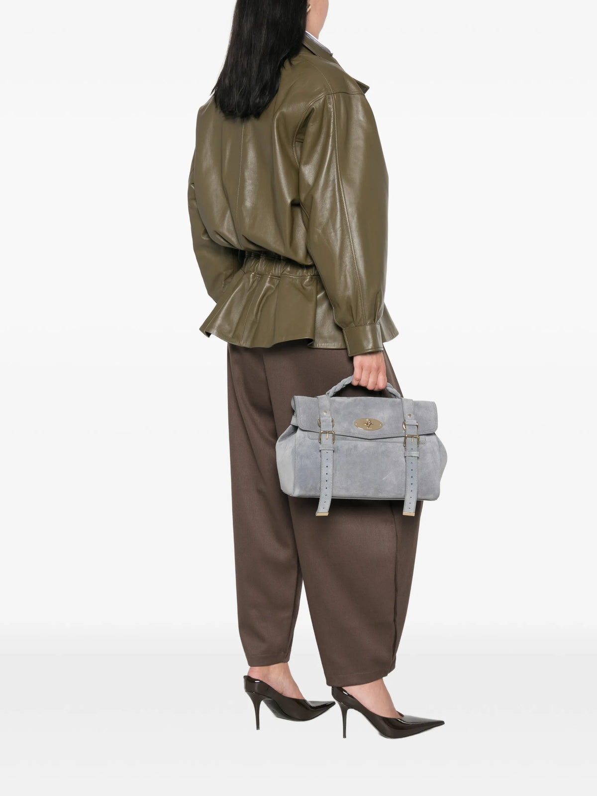 Alexa suede bag