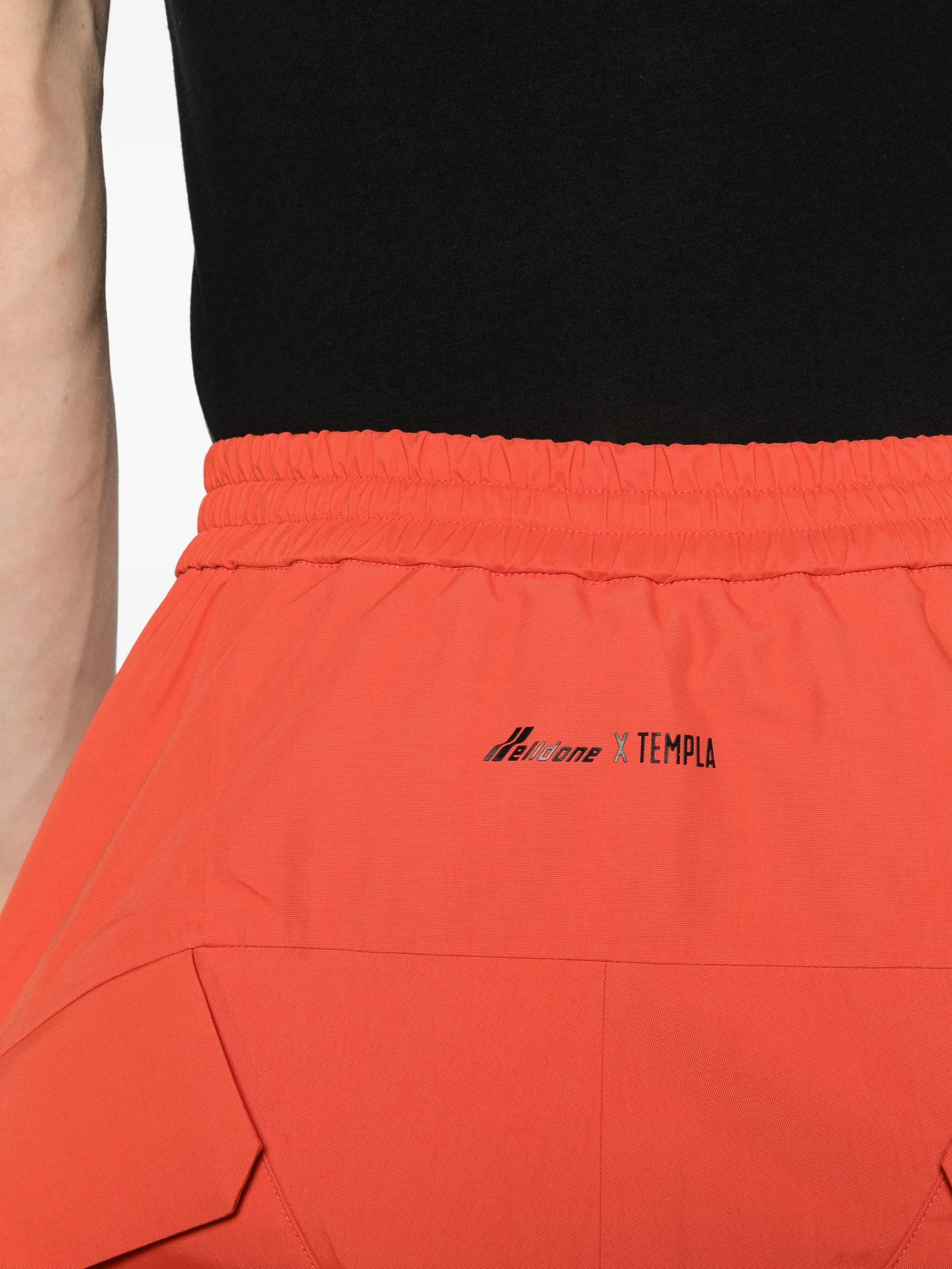 Catalyst OS shell cargo pants red ochre