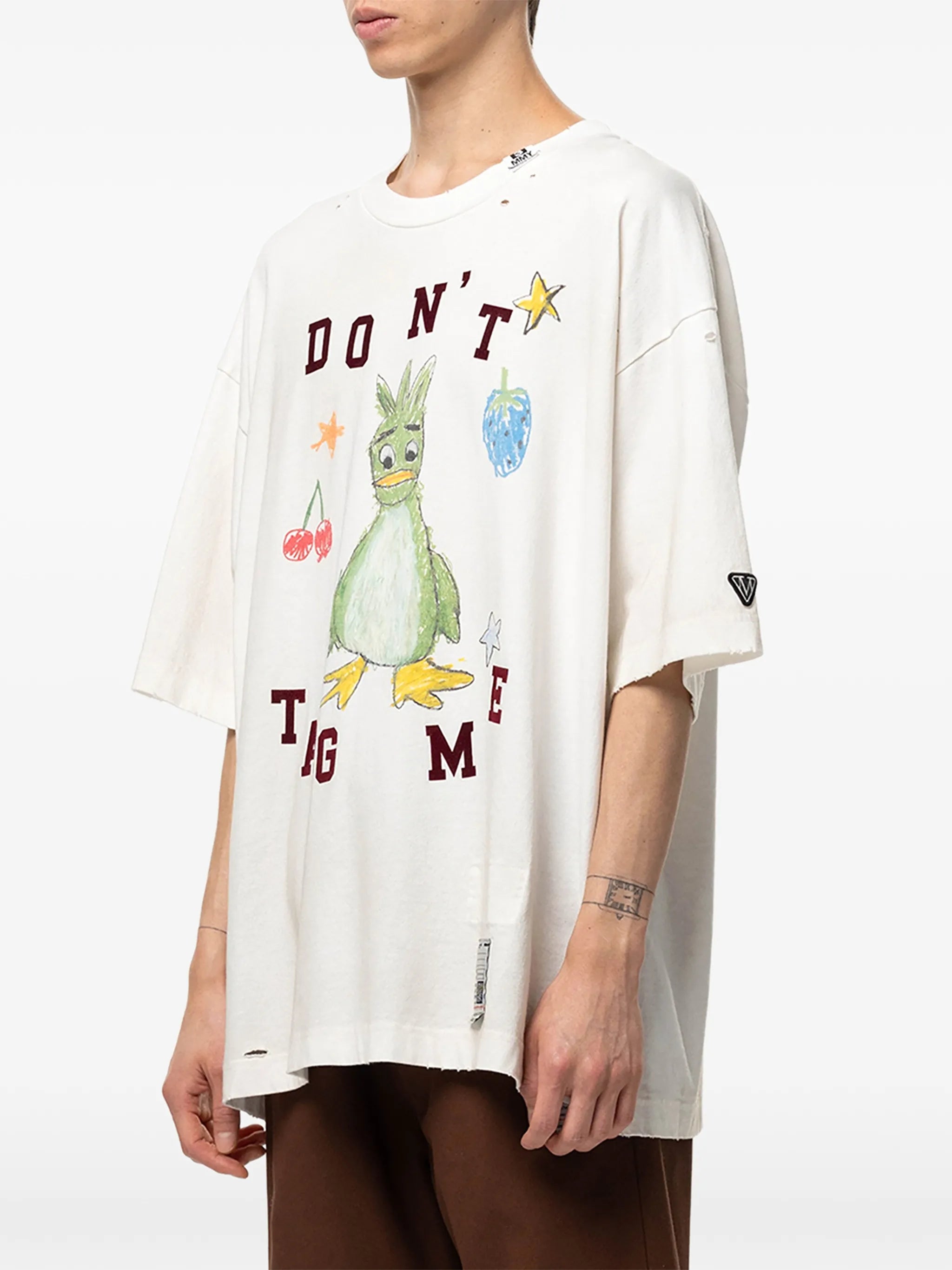 Leon doodle printed T-shirt