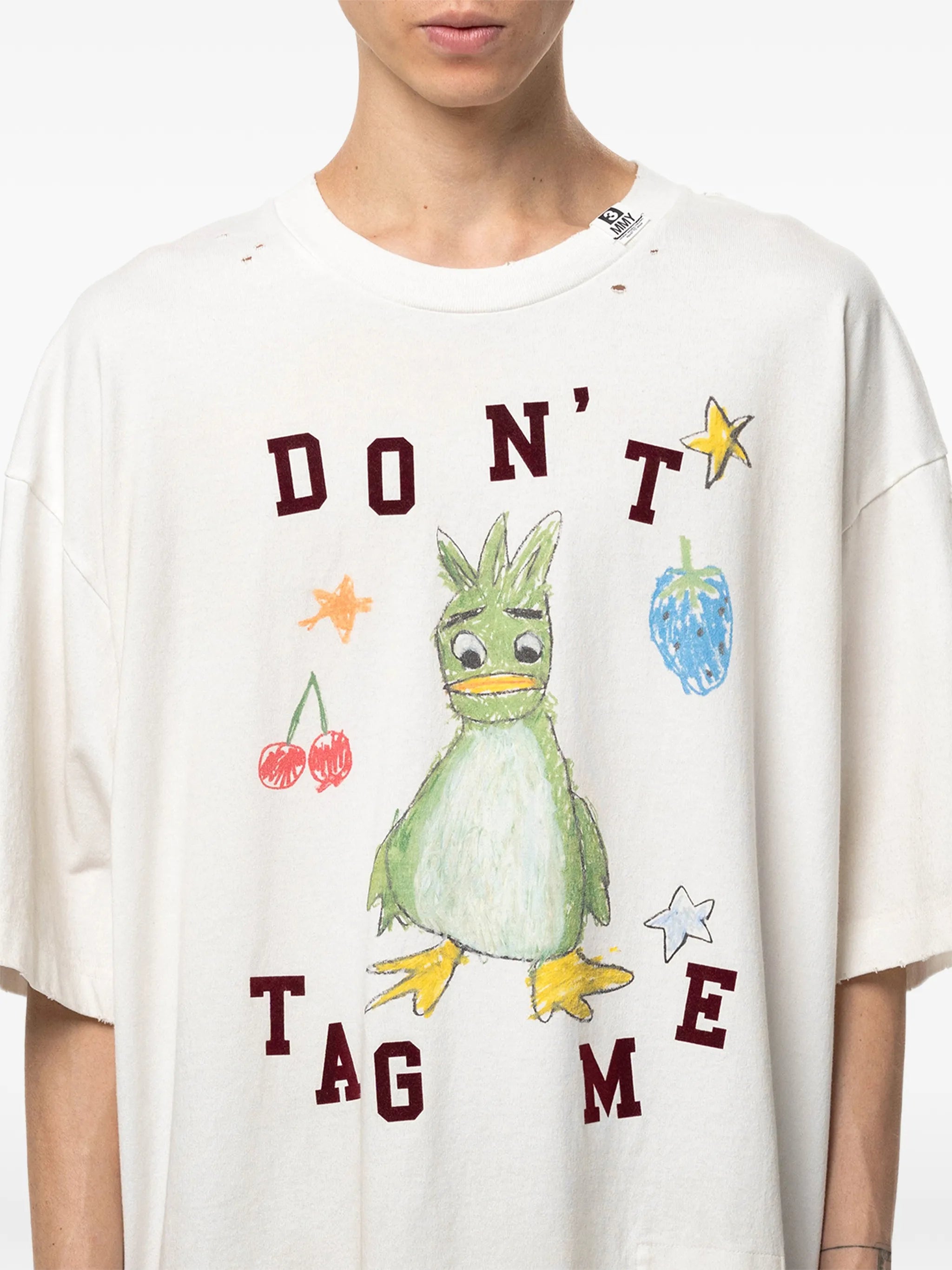 Leon doodle printed T-shirt