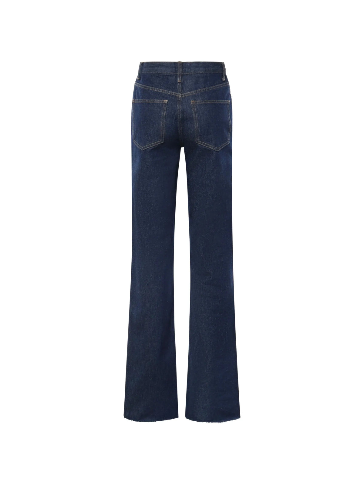 Dalston raw-edge straight-leg jeans
