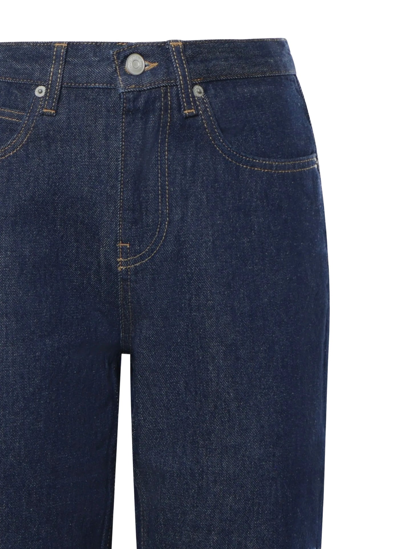 Dalston raw-edge straight-leg jeans