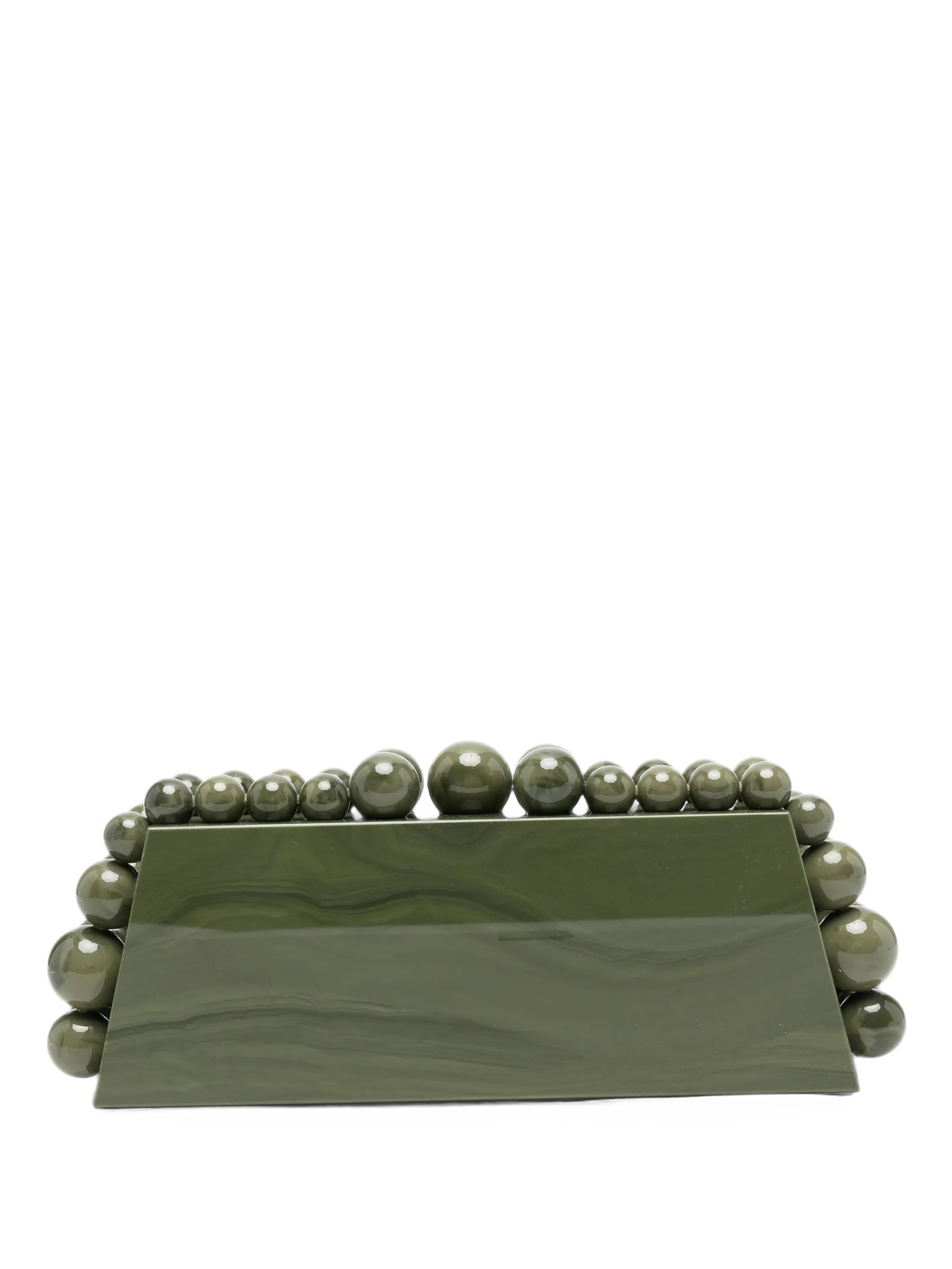 Eos Lungo marbled clutch bag