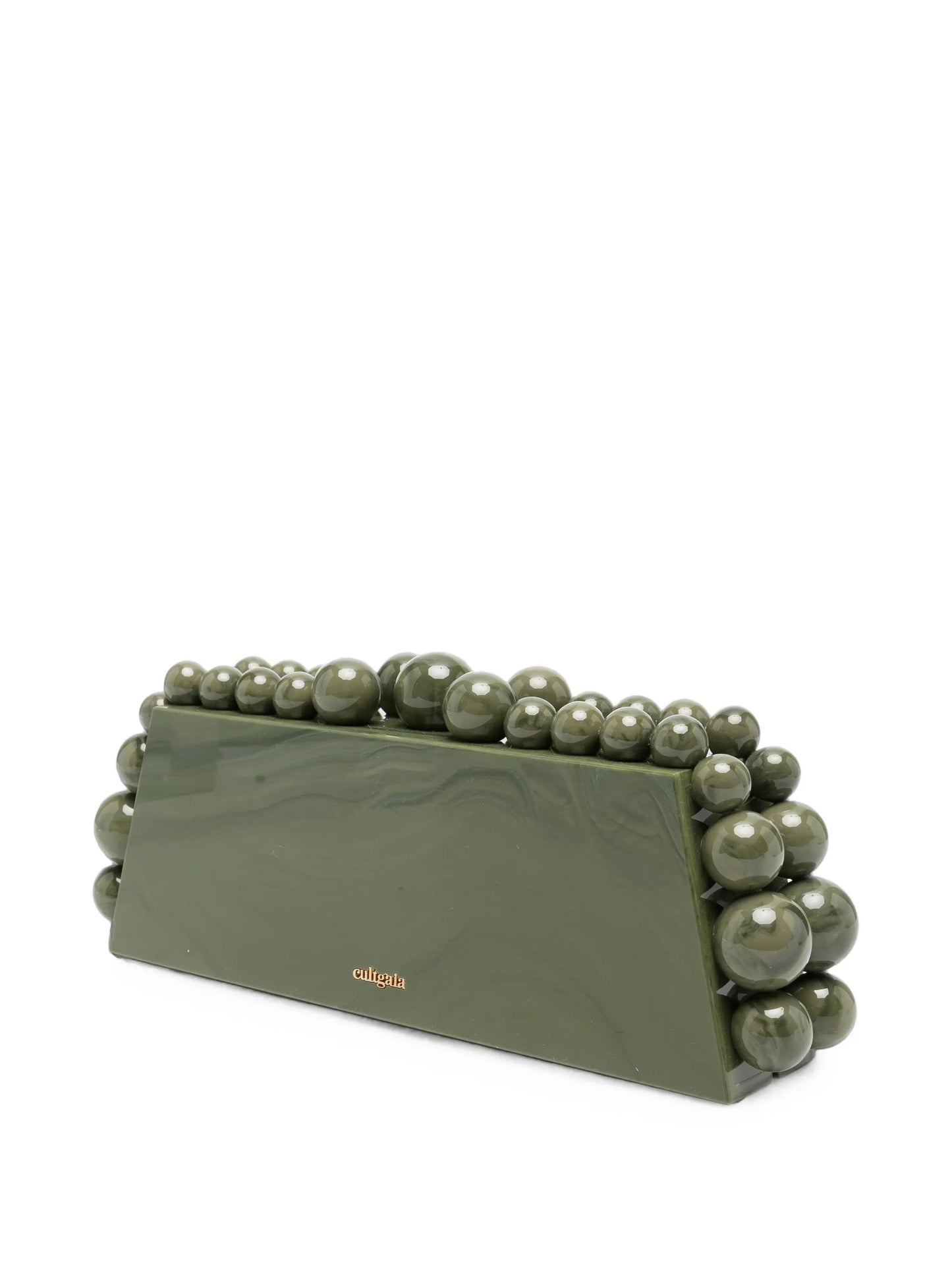 Eos Lungo marbled clutch bag