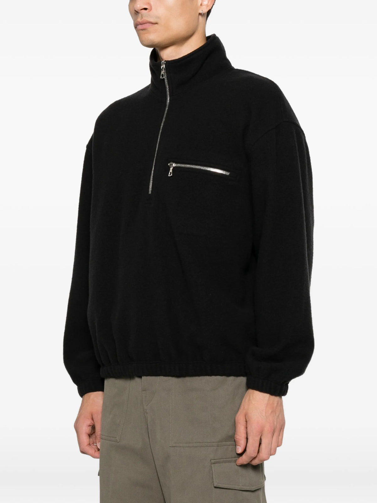 fleece tourbe sweatshirt