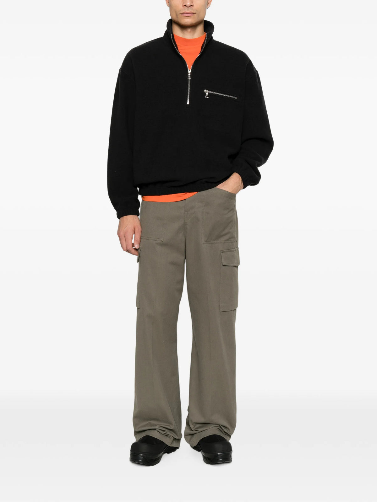 fleece tourbe sweatshirt