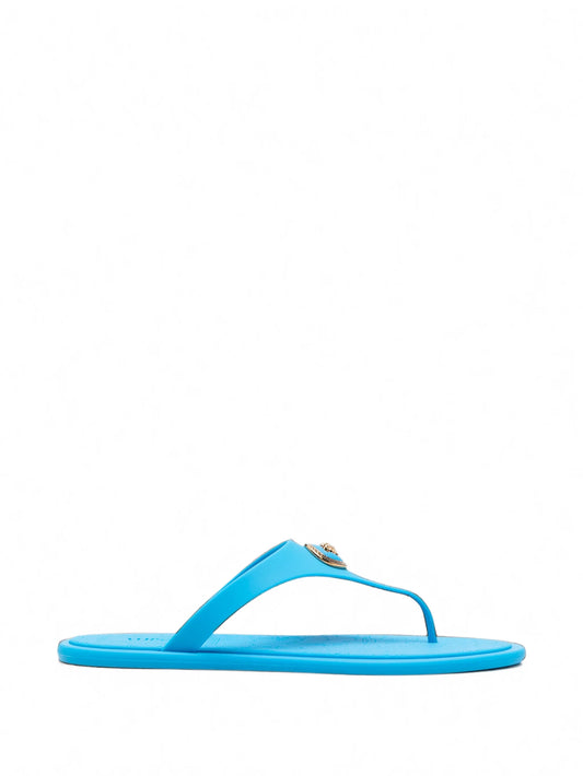 Medusa plaque thong sandals