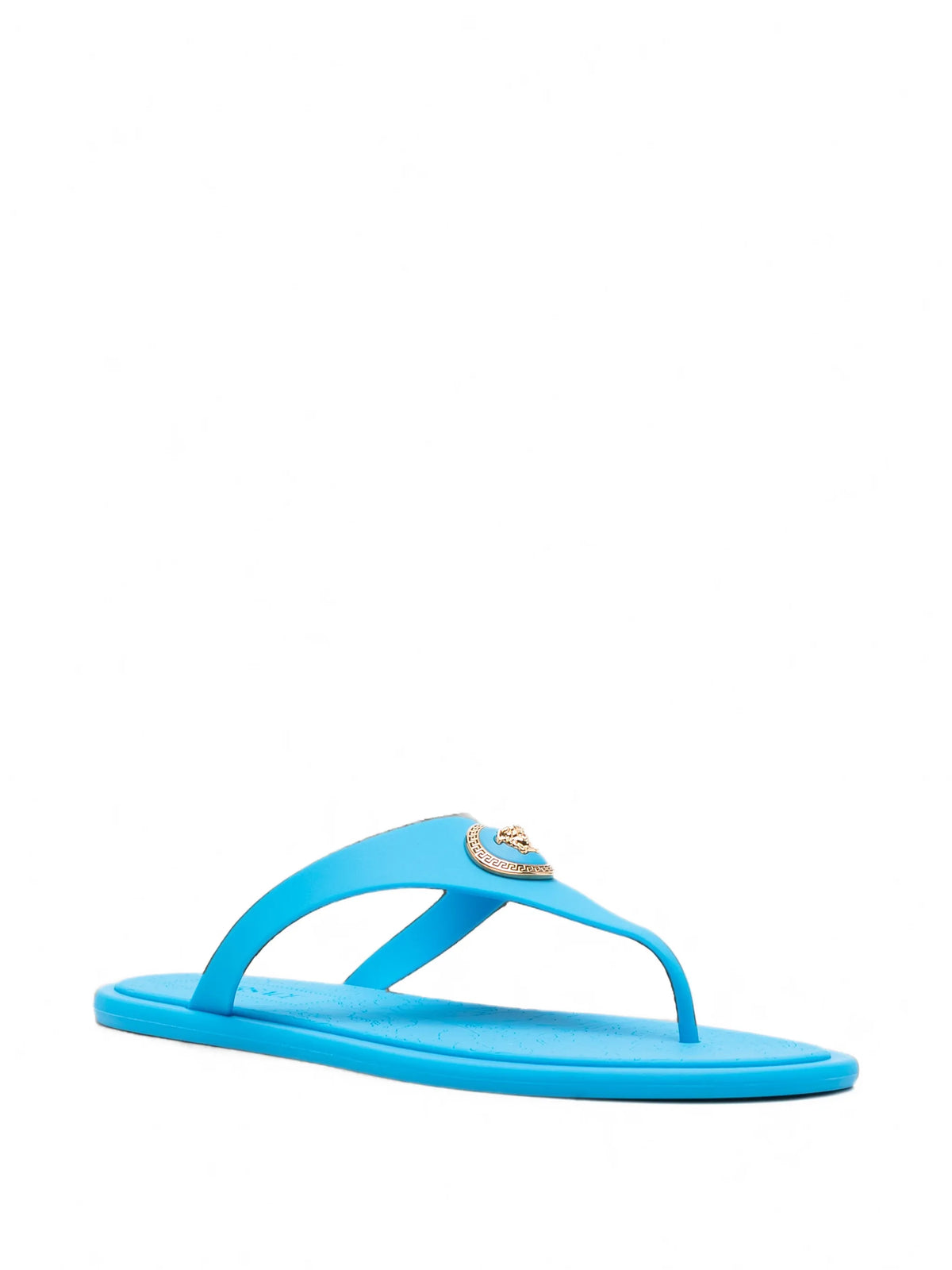 Alia rubber flat sandals